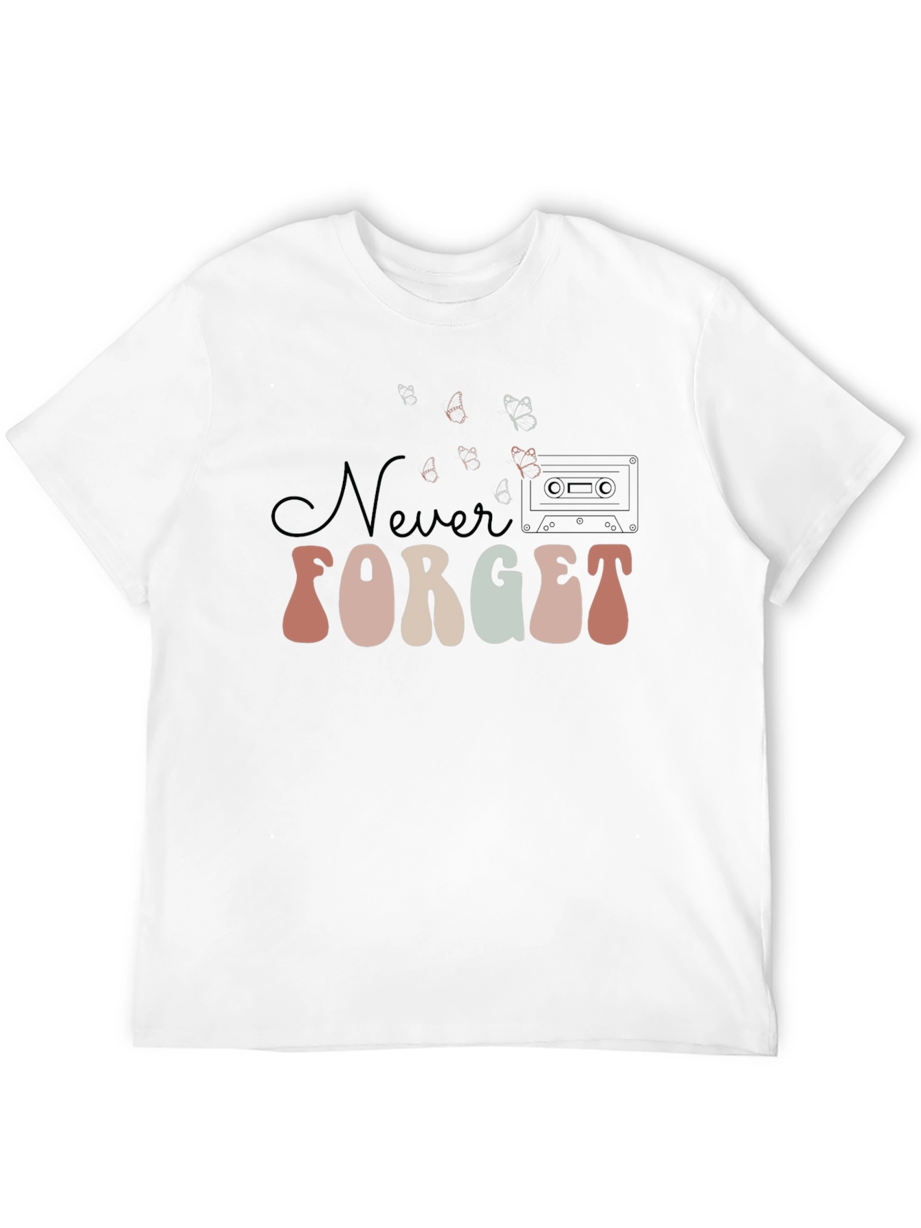 Retro Never Forget Graphic Tee