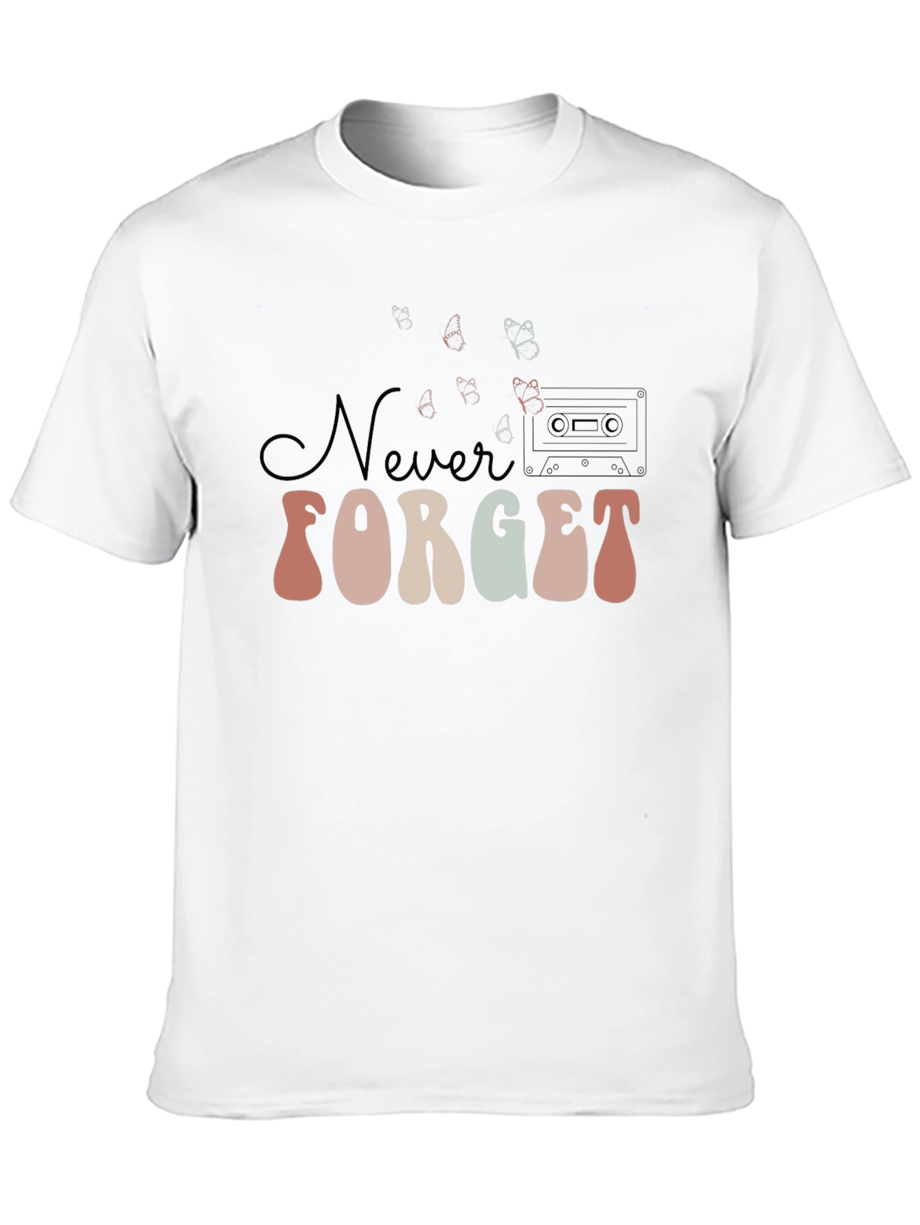 Retro Never Forget Graphic Tee