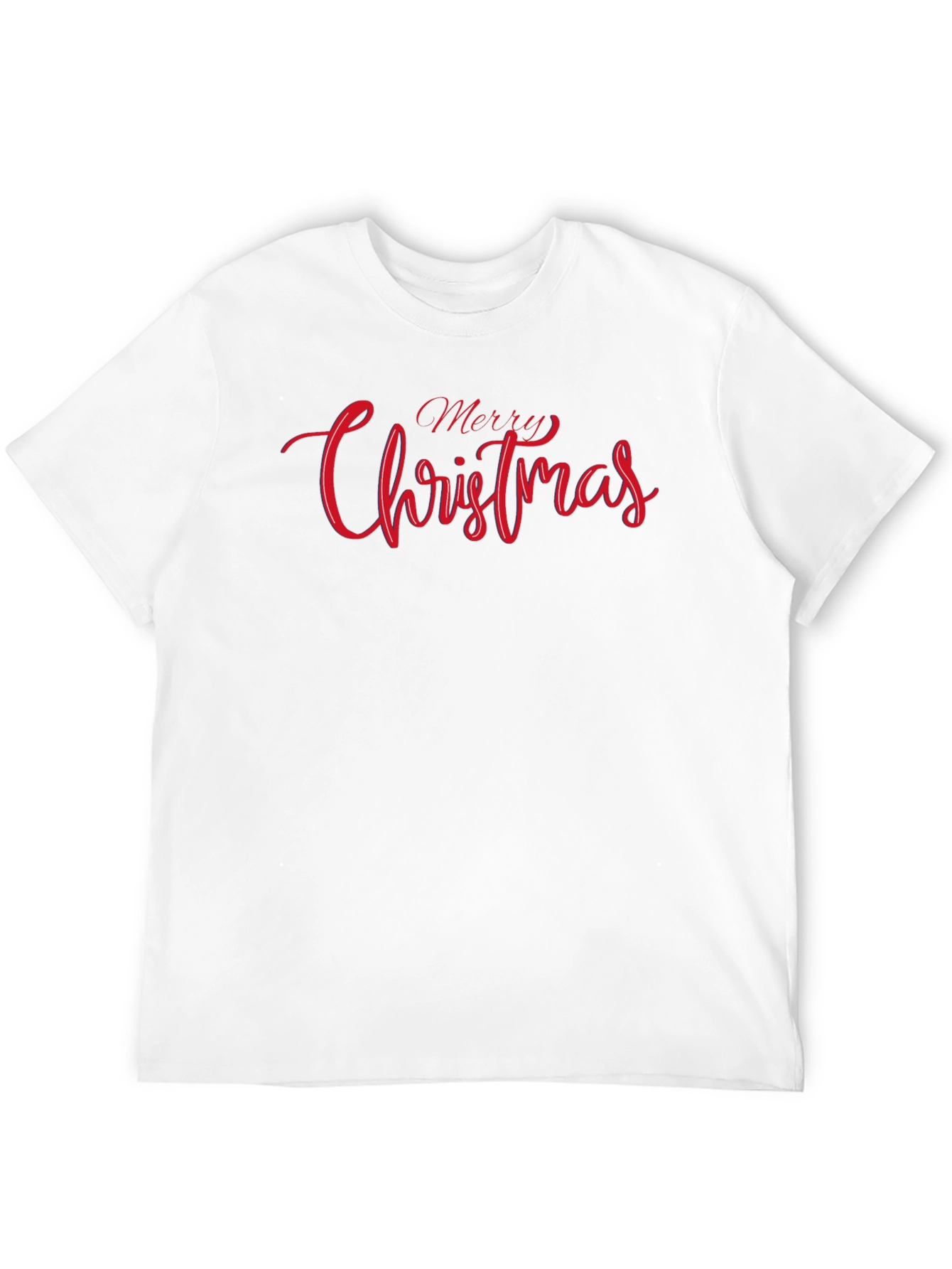 Merry Christmas Graphic Tee - Holiday Festive Shirt