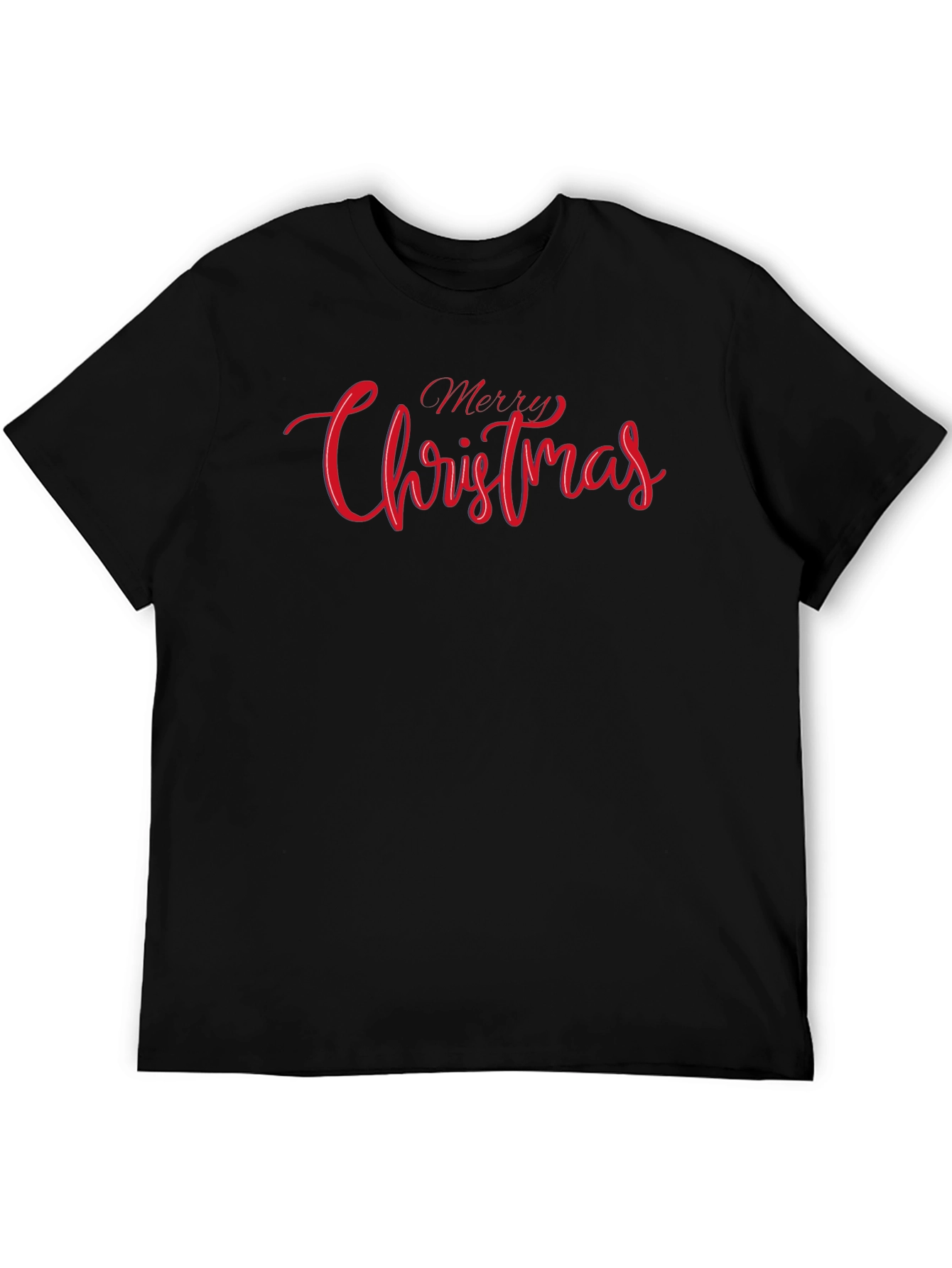 Merry Christmas Graphic Tee - Holiday Festive Shirt