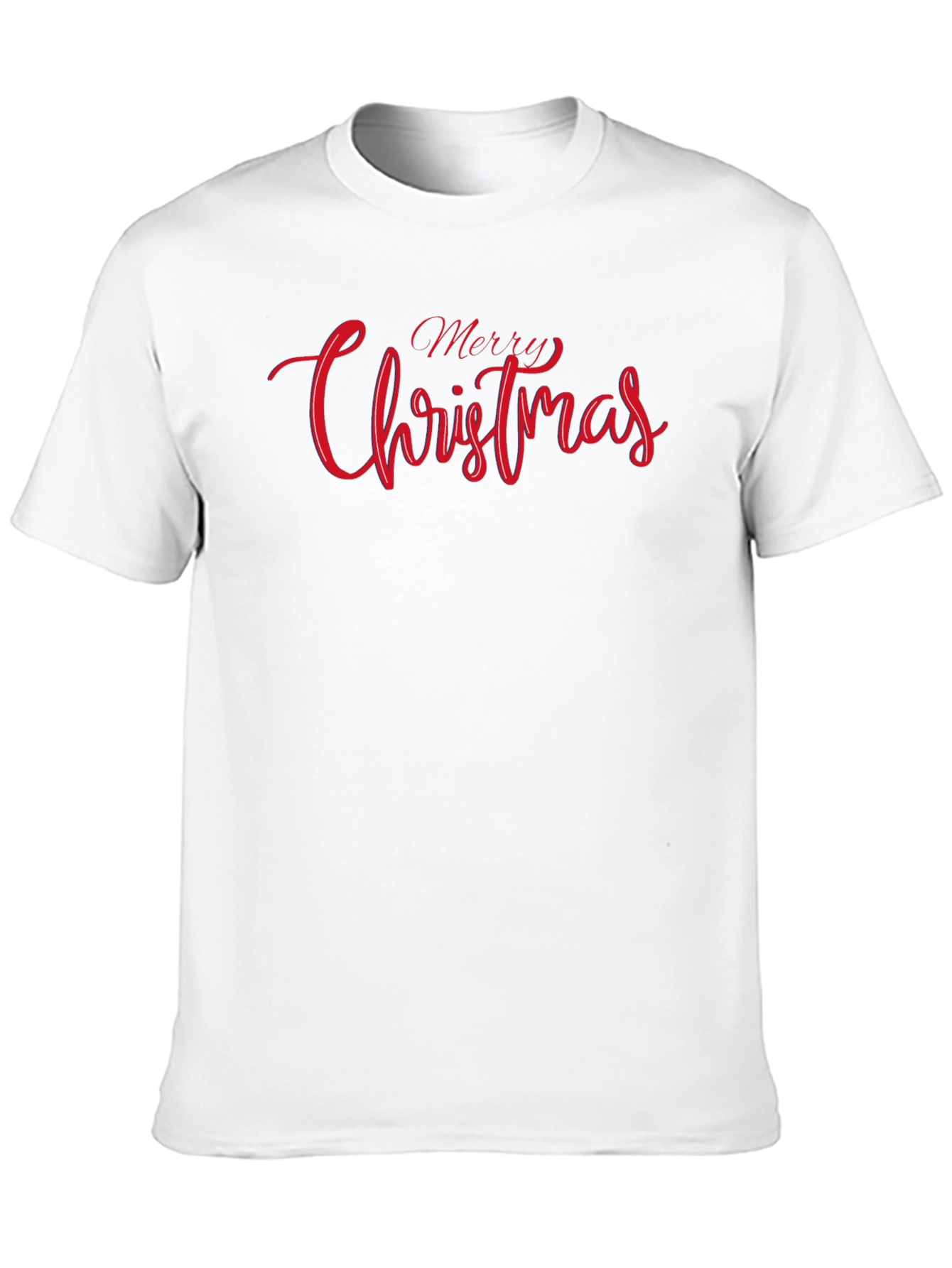 Merry Christmas Graphic Tee - Holiday Festive Shirt