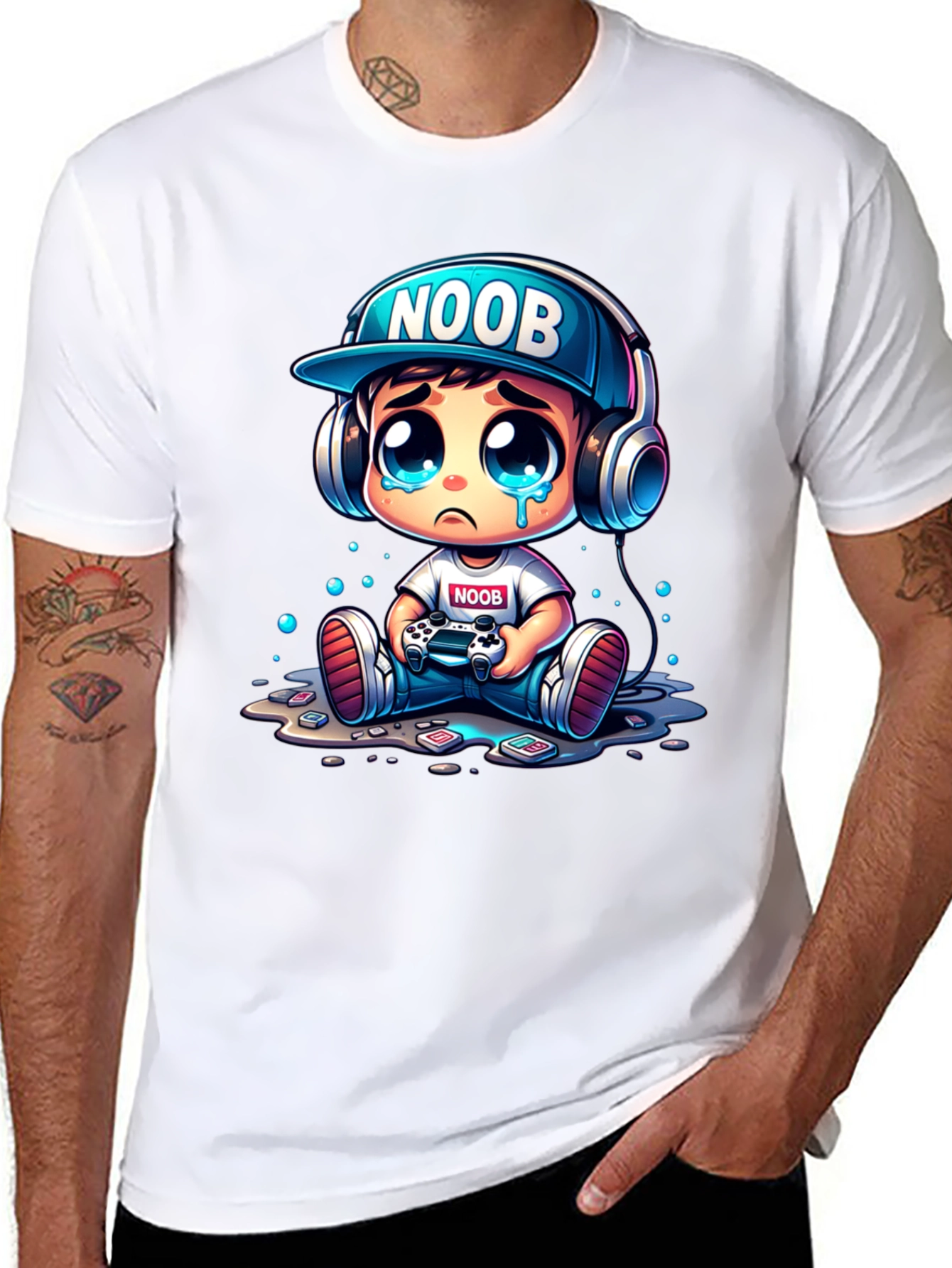 Gaming Noob Graphic T-Shirt