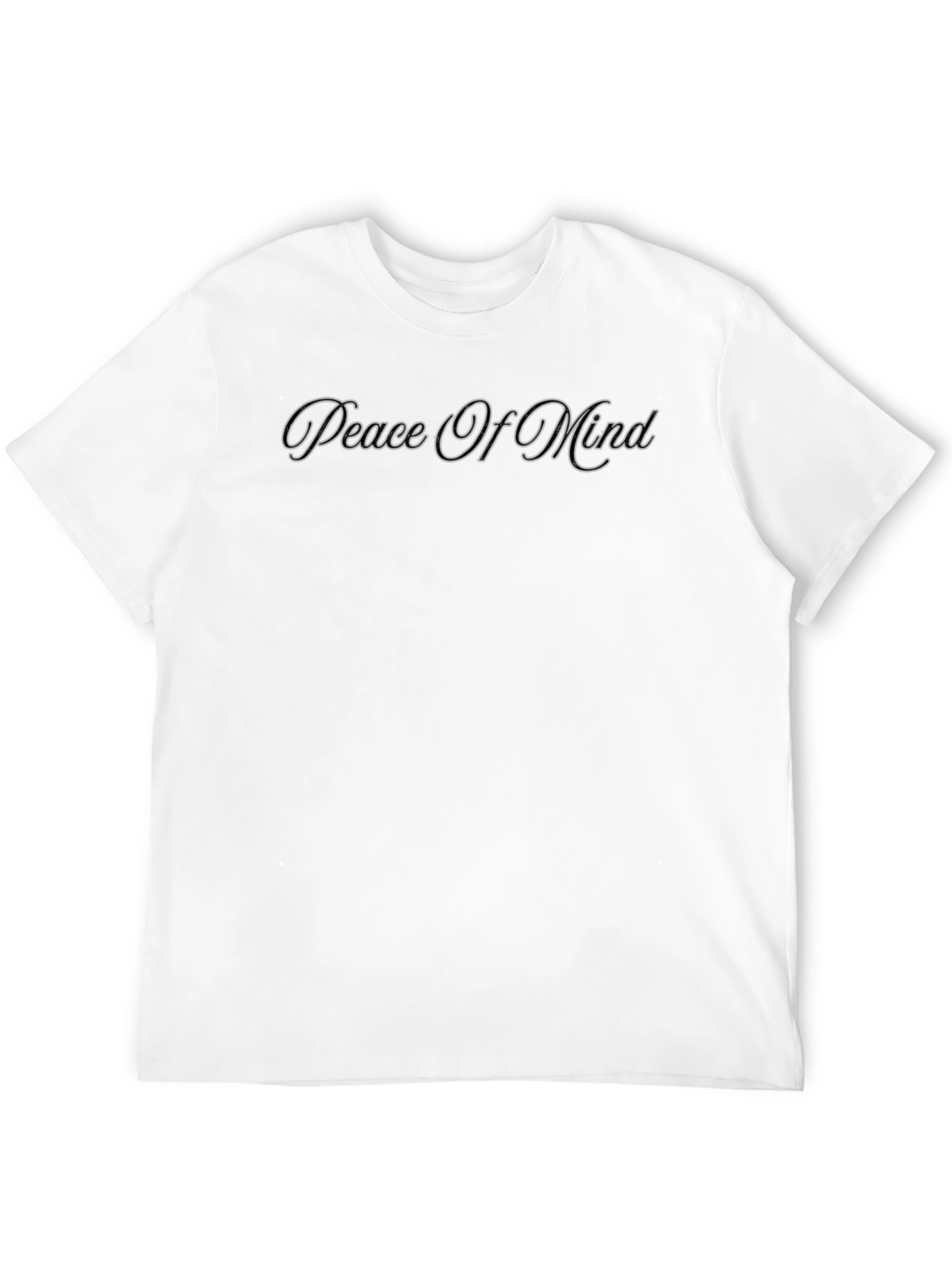 Peace of Mind Graphic T-Shirt - Black