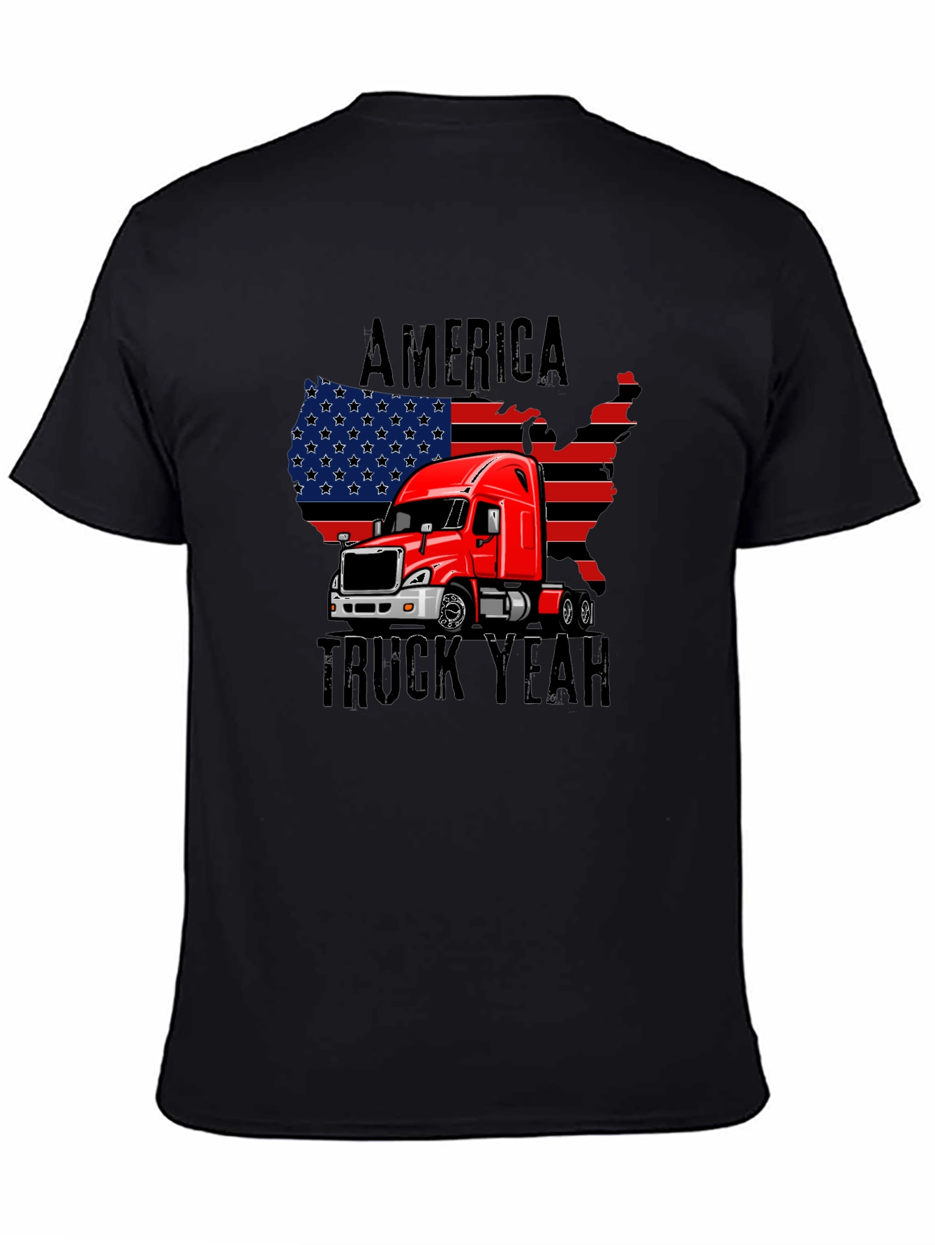 America Truck Yeah Graphic T-Shirt