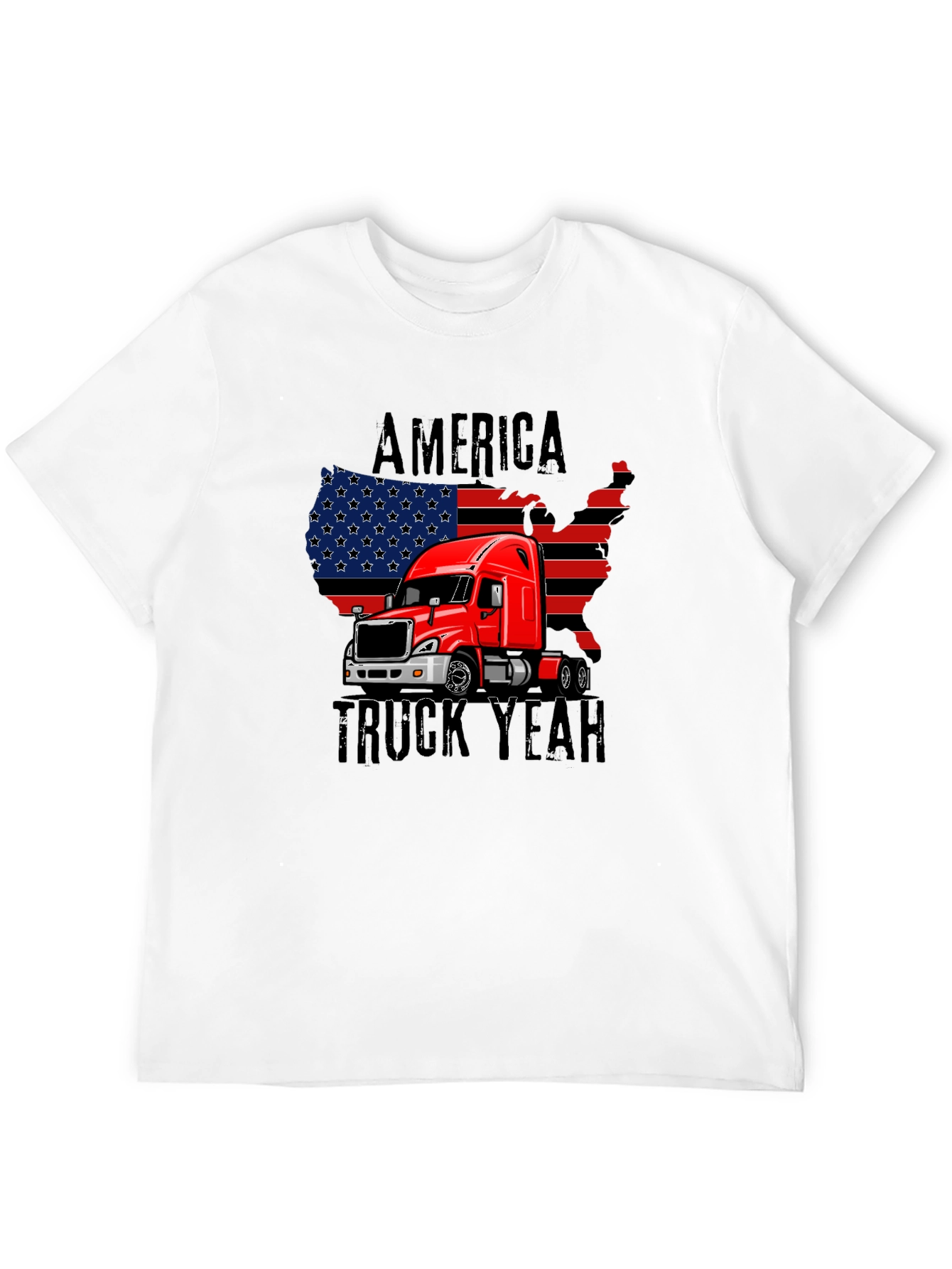 America Truck Yeah Graphic T-Shirt