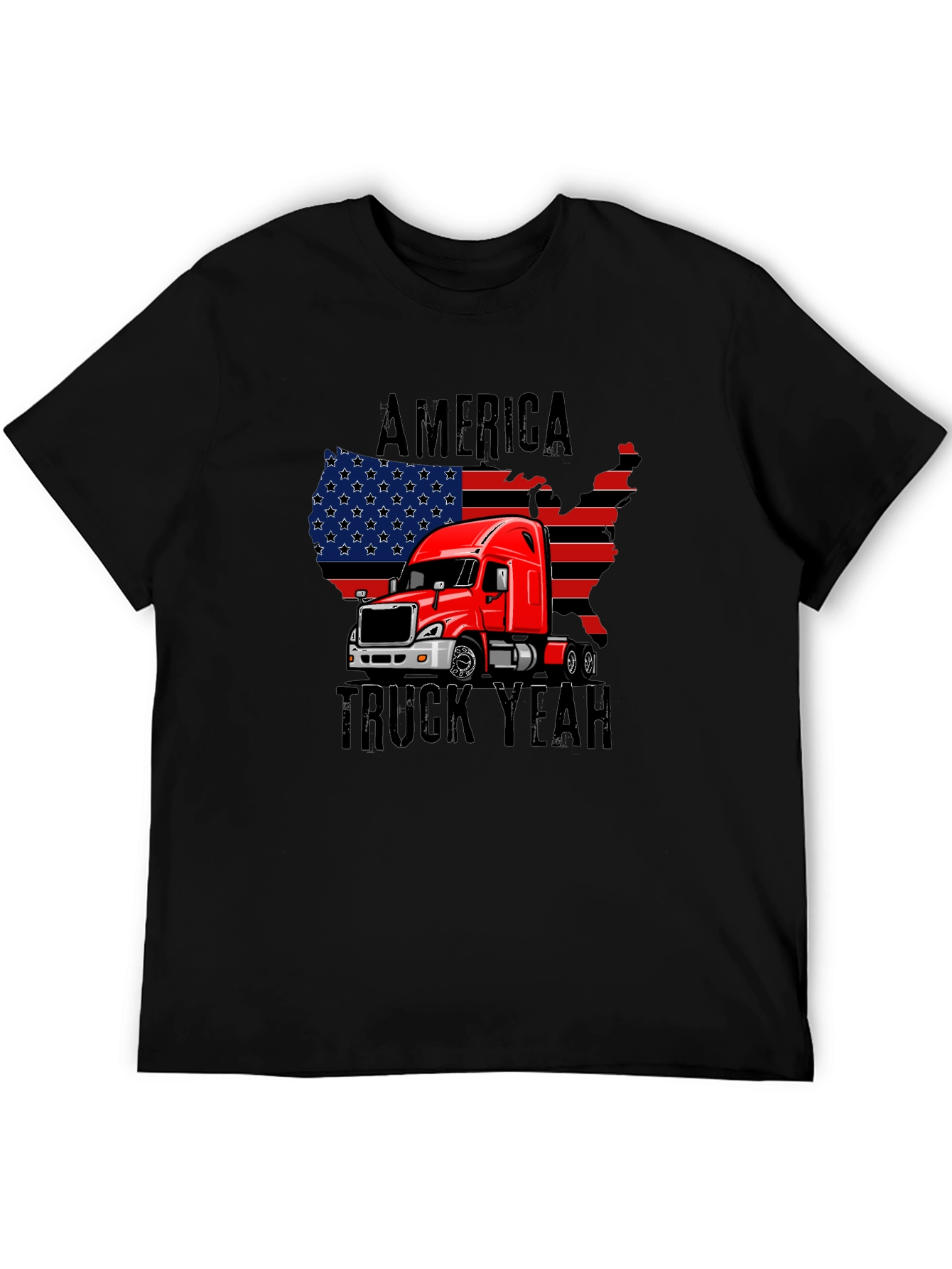 America Truck Yeah Graphic T-Shirt