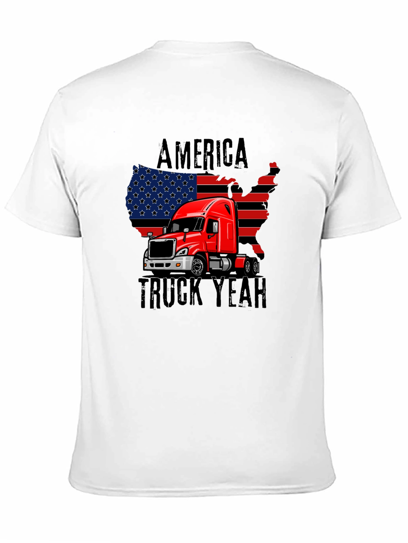 America Truck Yeah Graphic T-Shirt