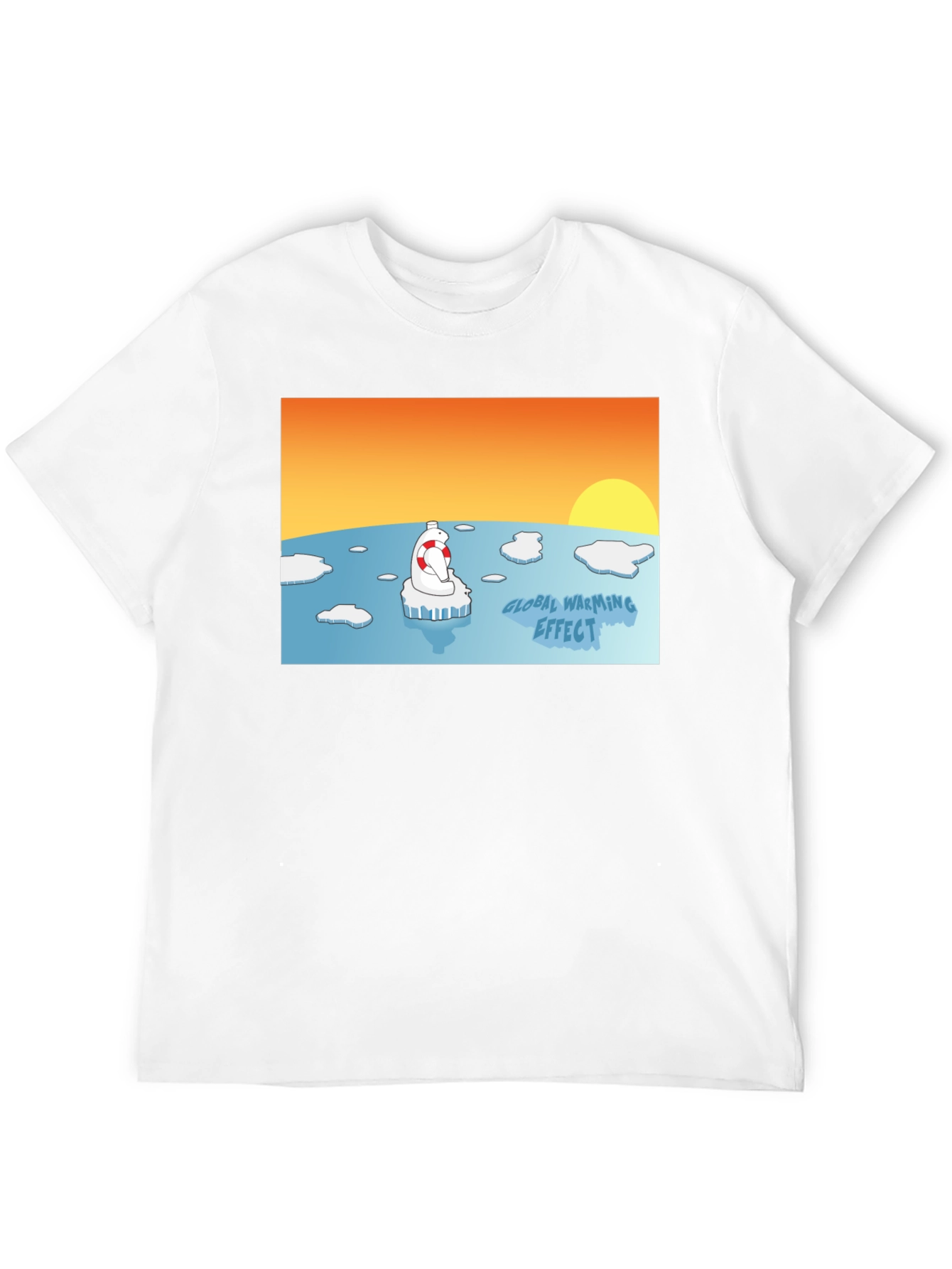 Global Warming Awareness T-Shirt - Save the Polar Bear