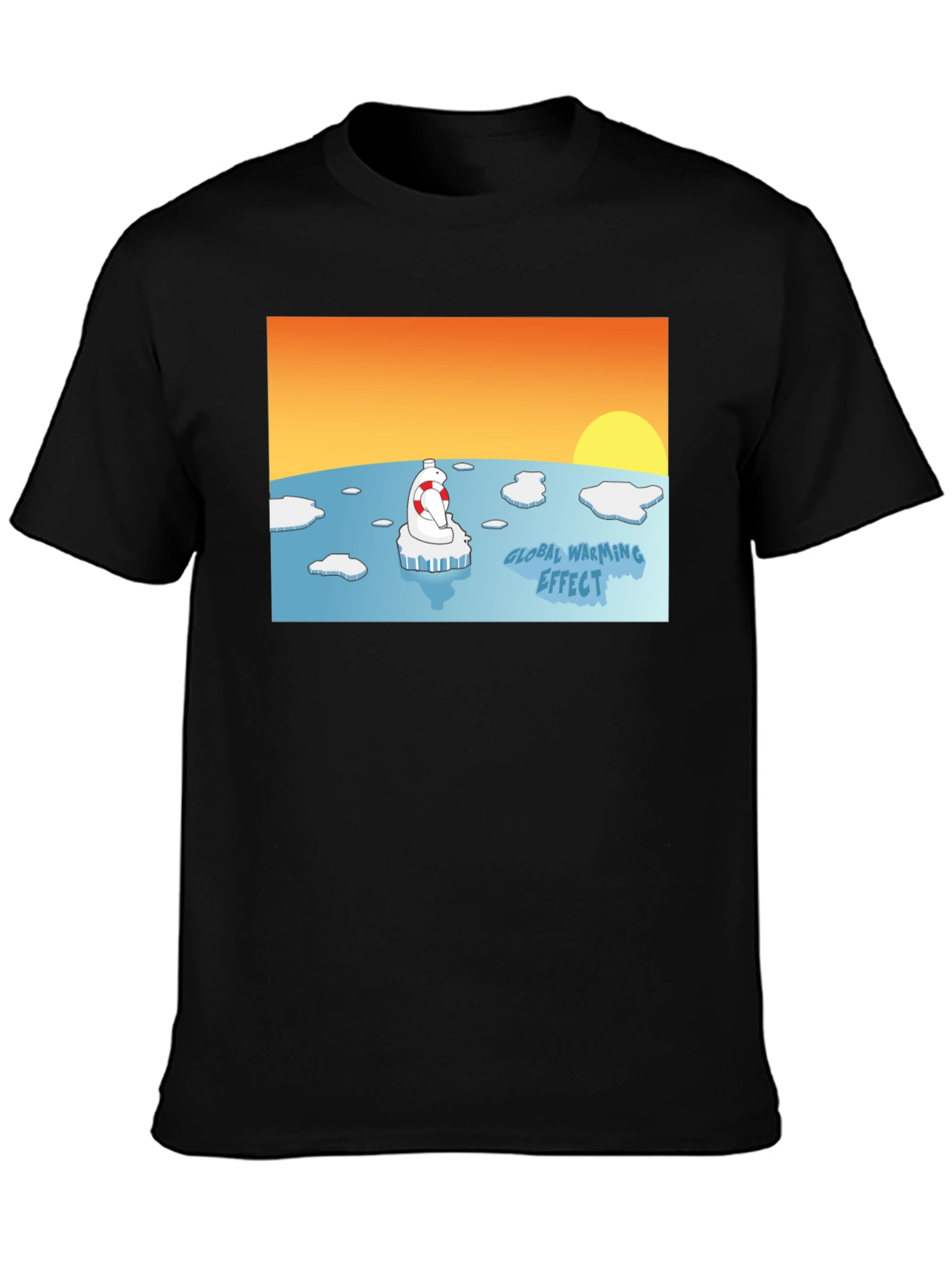 Global Warming Awareness T-Shirt - Save the Polar Bear