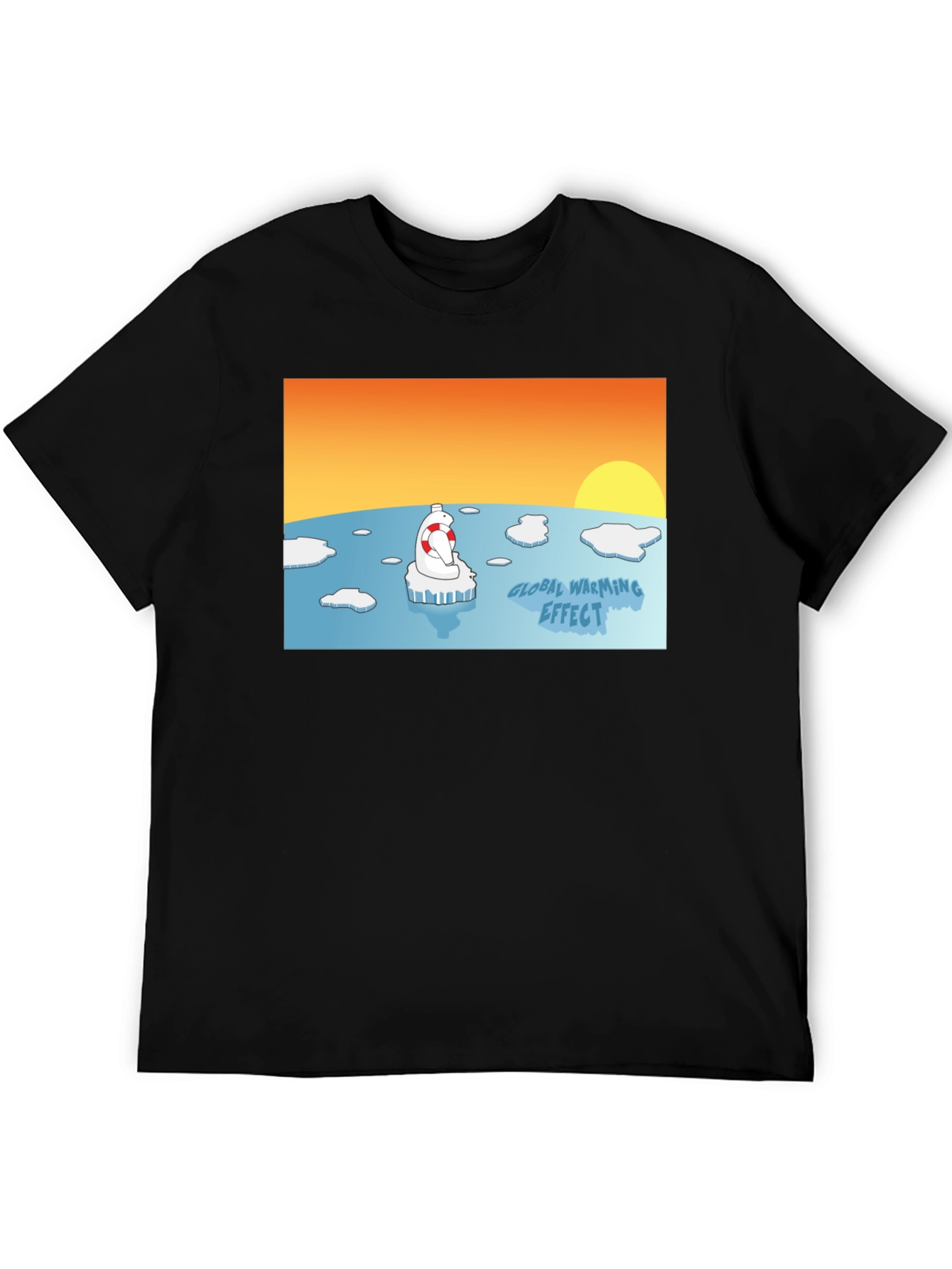 Global Warming Awareness T-Shirt - Save the Polar Bear