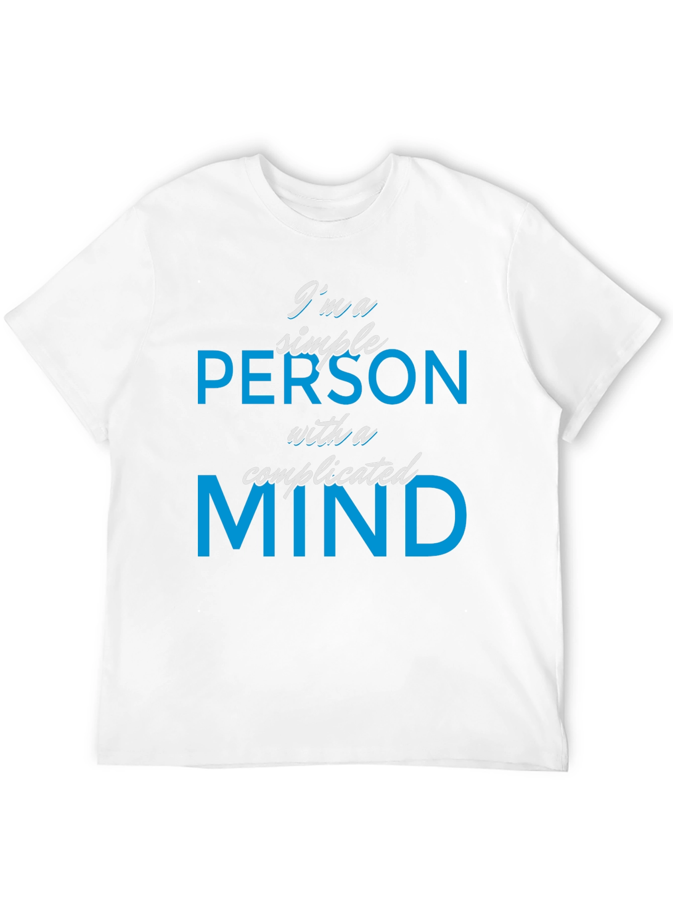 Simple Person Complicated Mind Graphic Tee