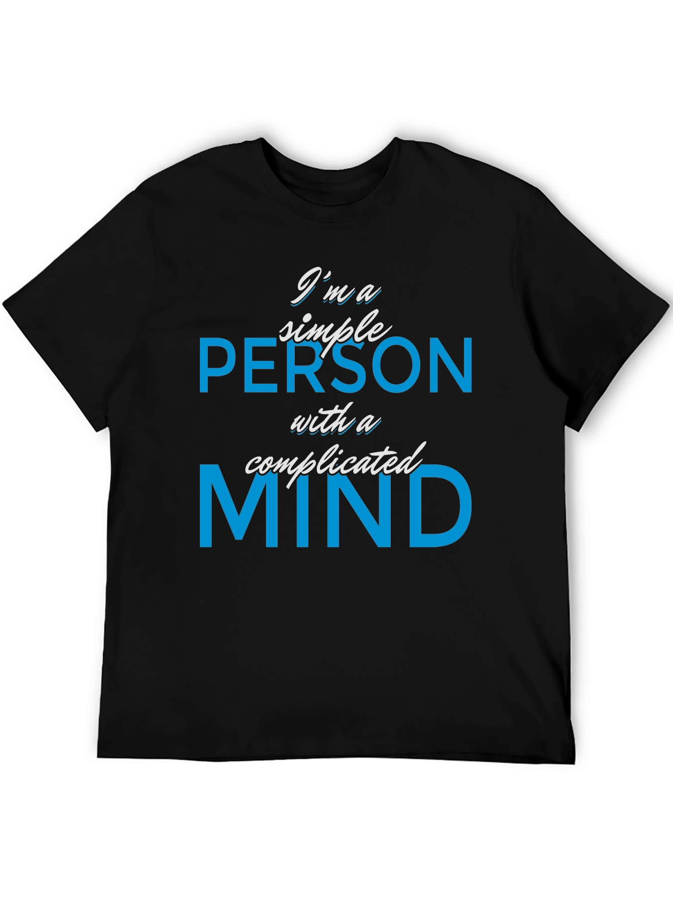 Simple Person Complicated Mind Graphic Tee