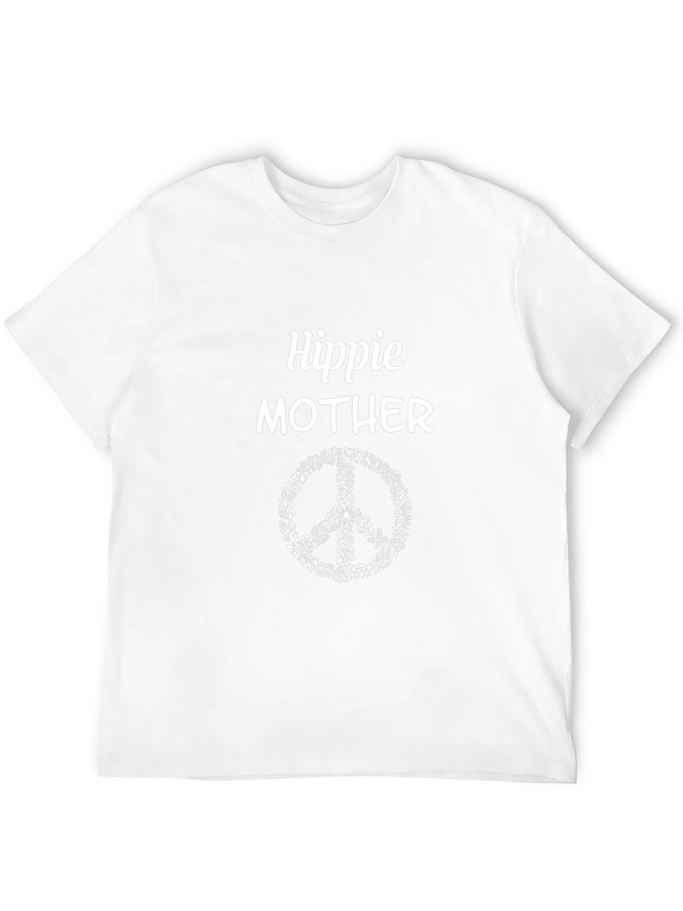 Hippie Mother Graphic T-Shirt - Peace Sign