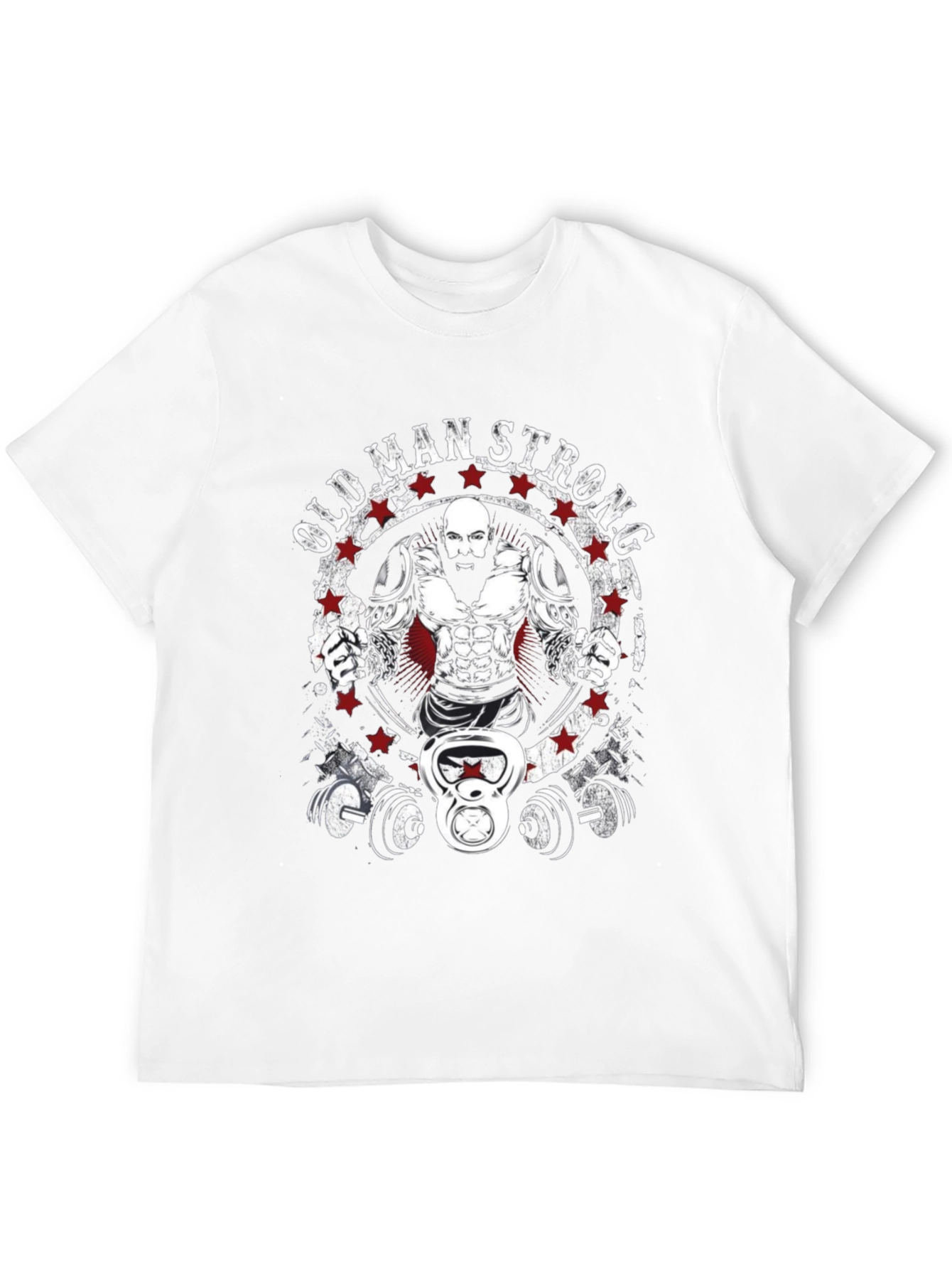 Old Man Strong Graphic T-Shirt