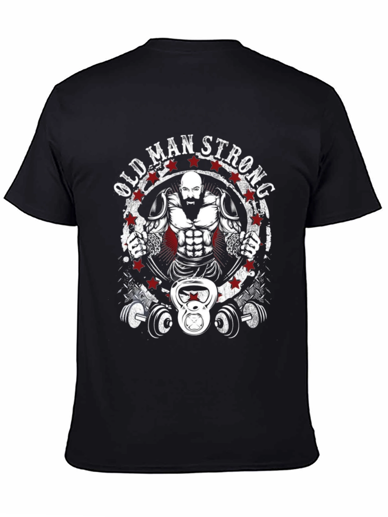 Old Man Strong Graphic T-Shirt