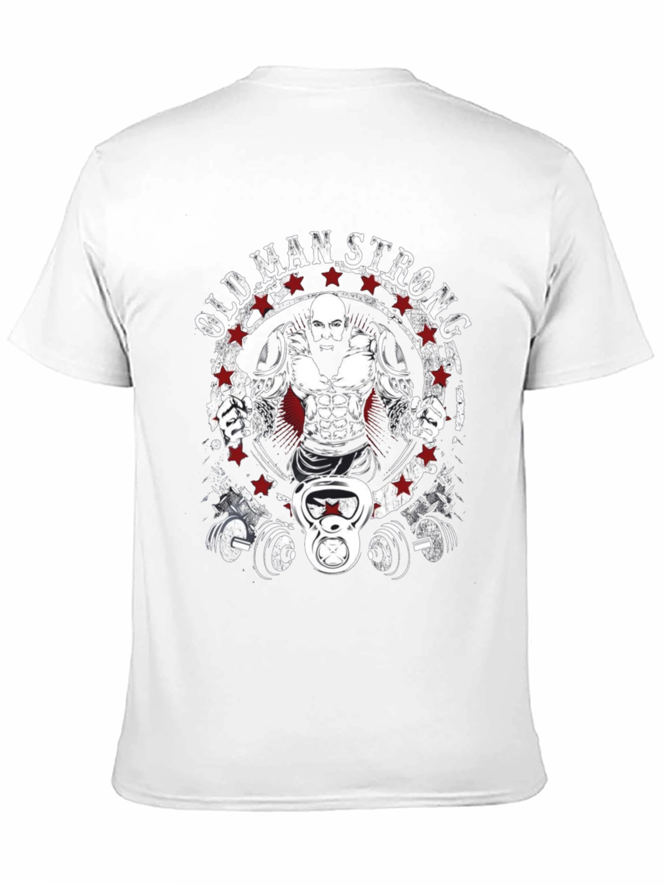 Old Man Strong Graphic T-Shirt