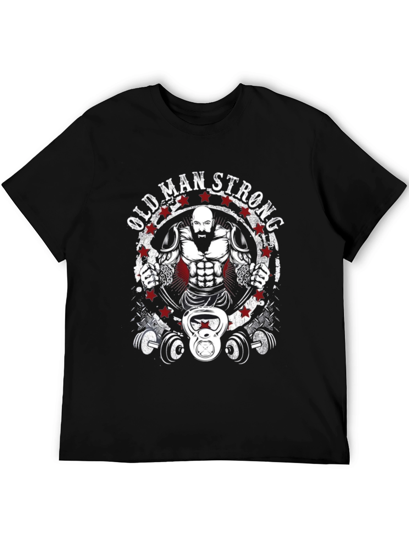 Old Man Strong Graphic T-Shirt