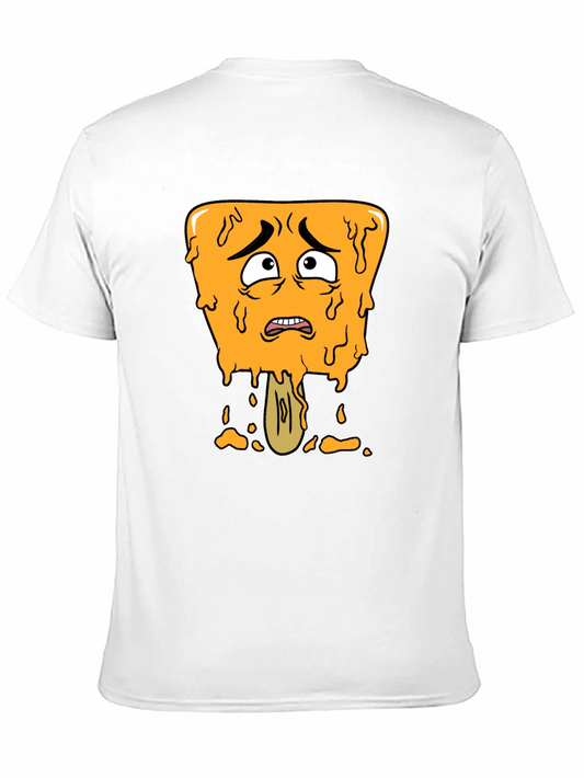 Distressed Cartoon Popsicle Graphic Tee