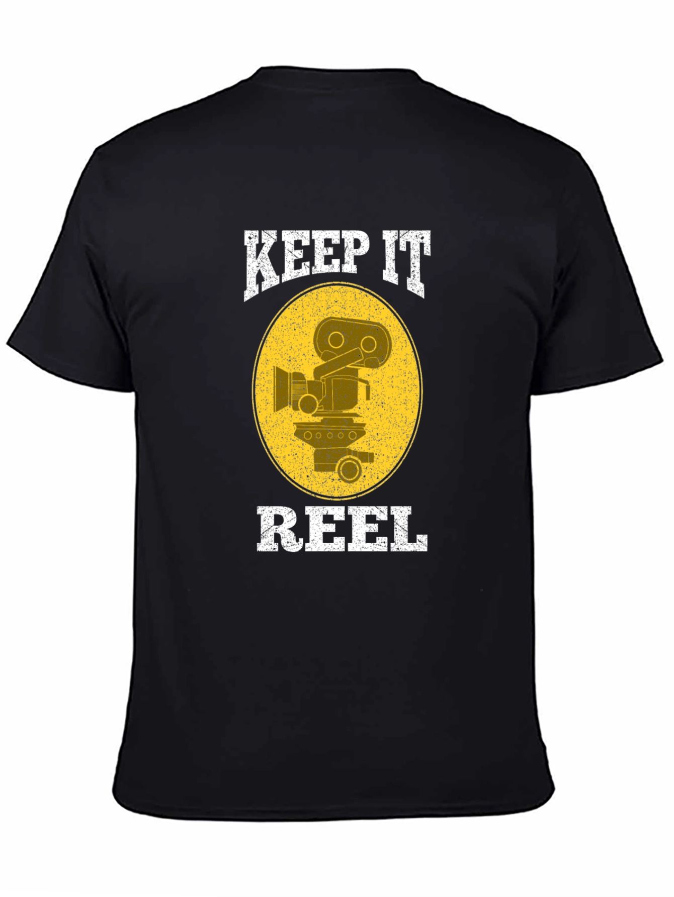 Keep It Reel Black T-Shirt