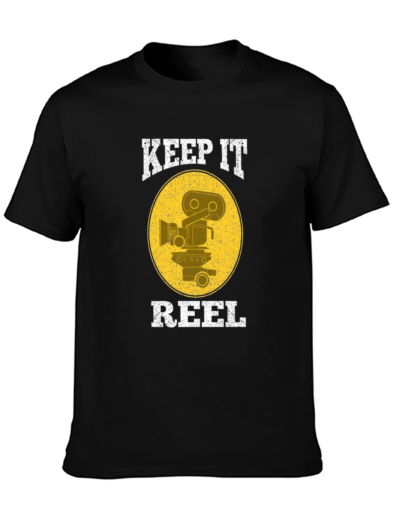 Keep It Reel Black T-Shirt