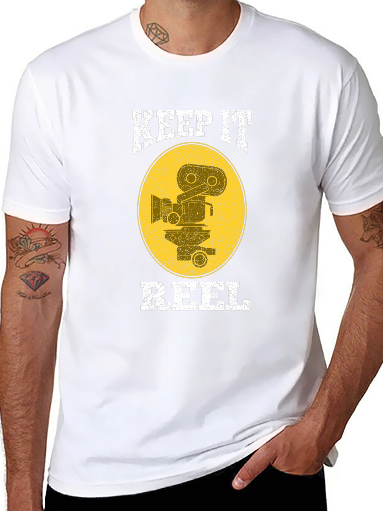 Keep It Reel Black T-Shirt