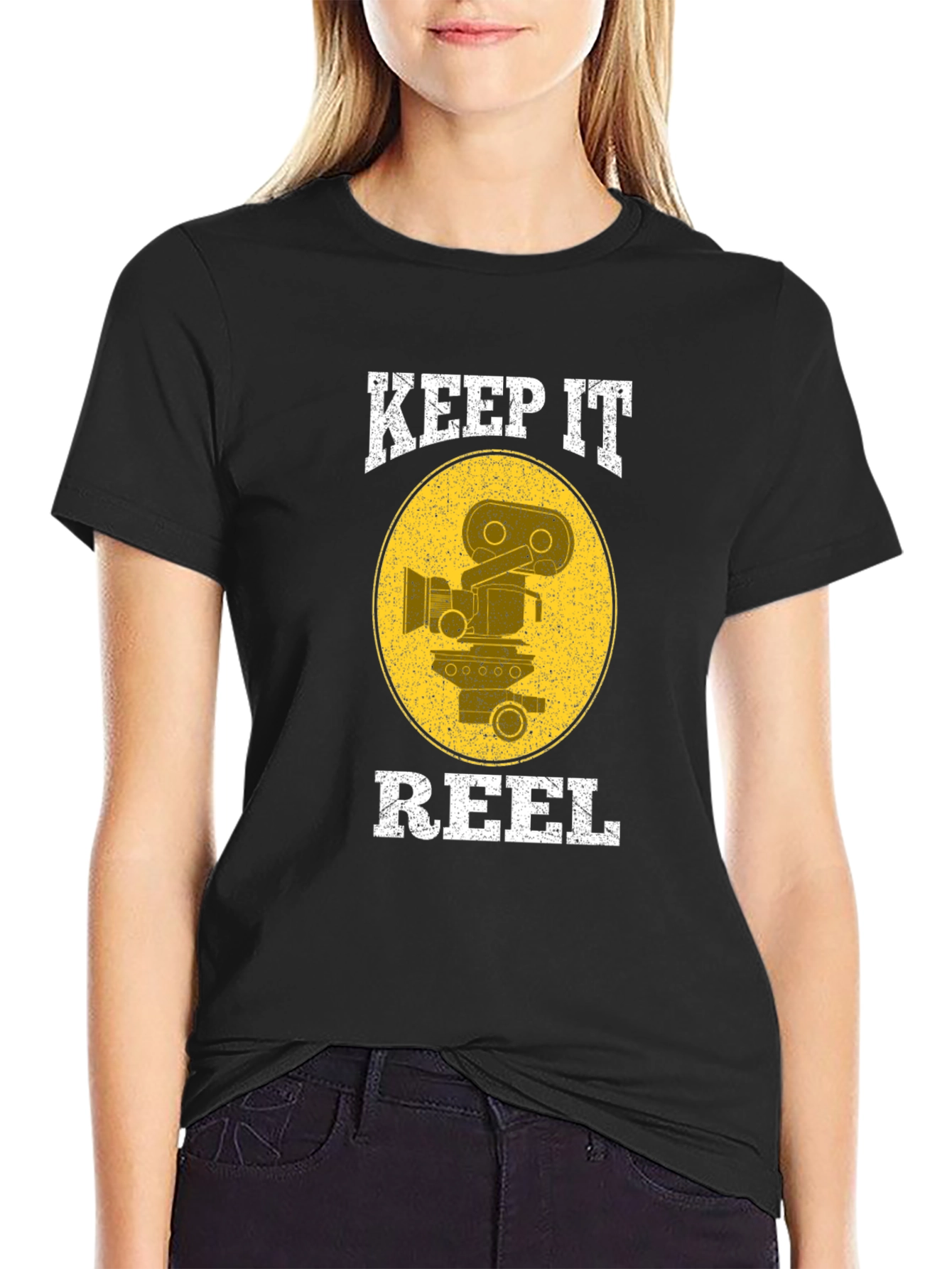 Keep It Reel Black T-Shirt