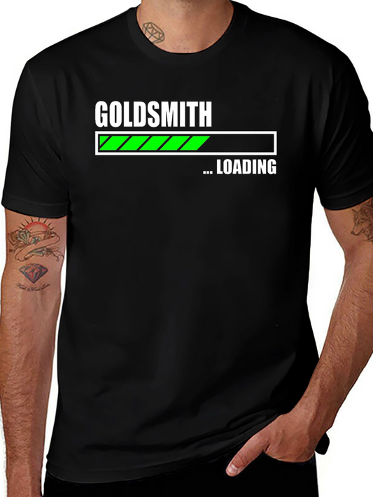 Goldsmith Loading Graphic T-Shirt - Black