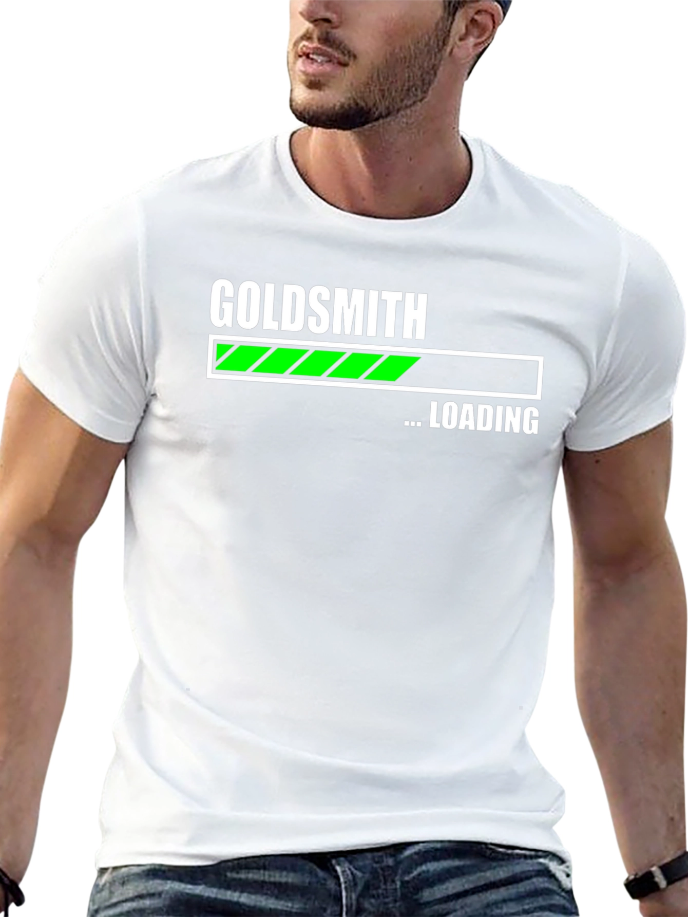Goldsmith Loading Graphic T-Shirt - Black