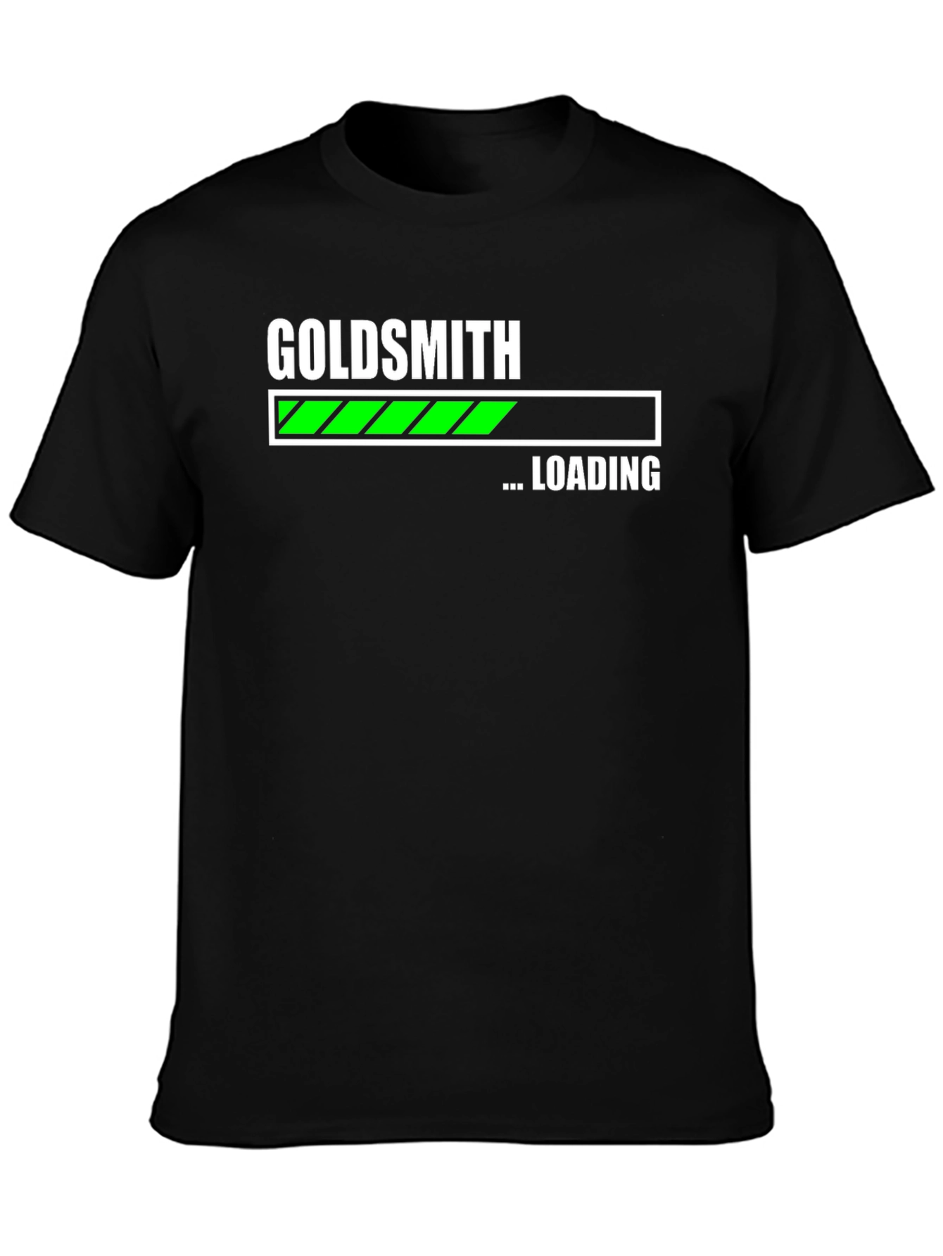 Goldsmith Loading Graphic T-Shirt - Black