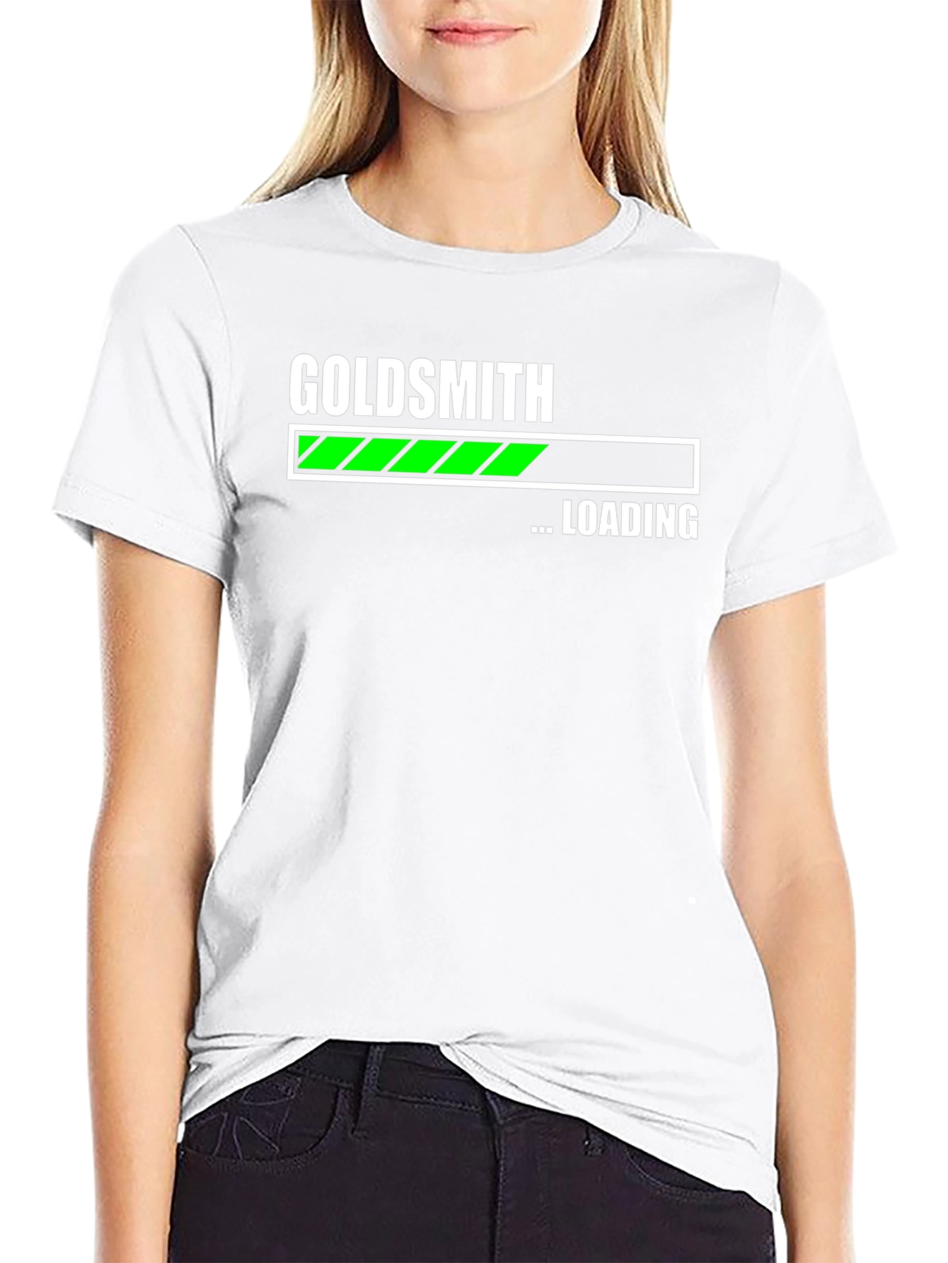 Goldsmith Loading Graphic T-Shirt - Black