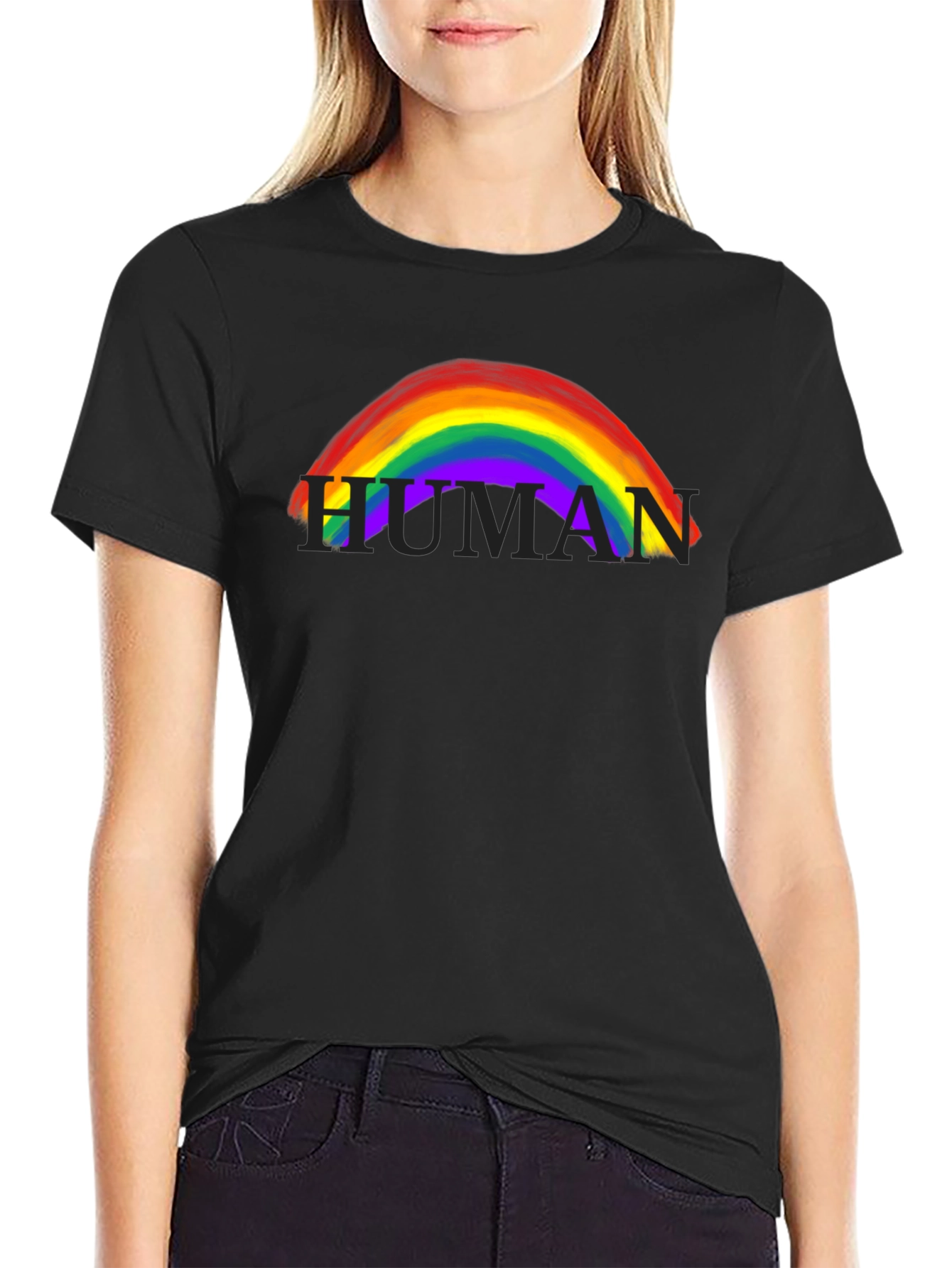 Rainbow Human T-Shirt