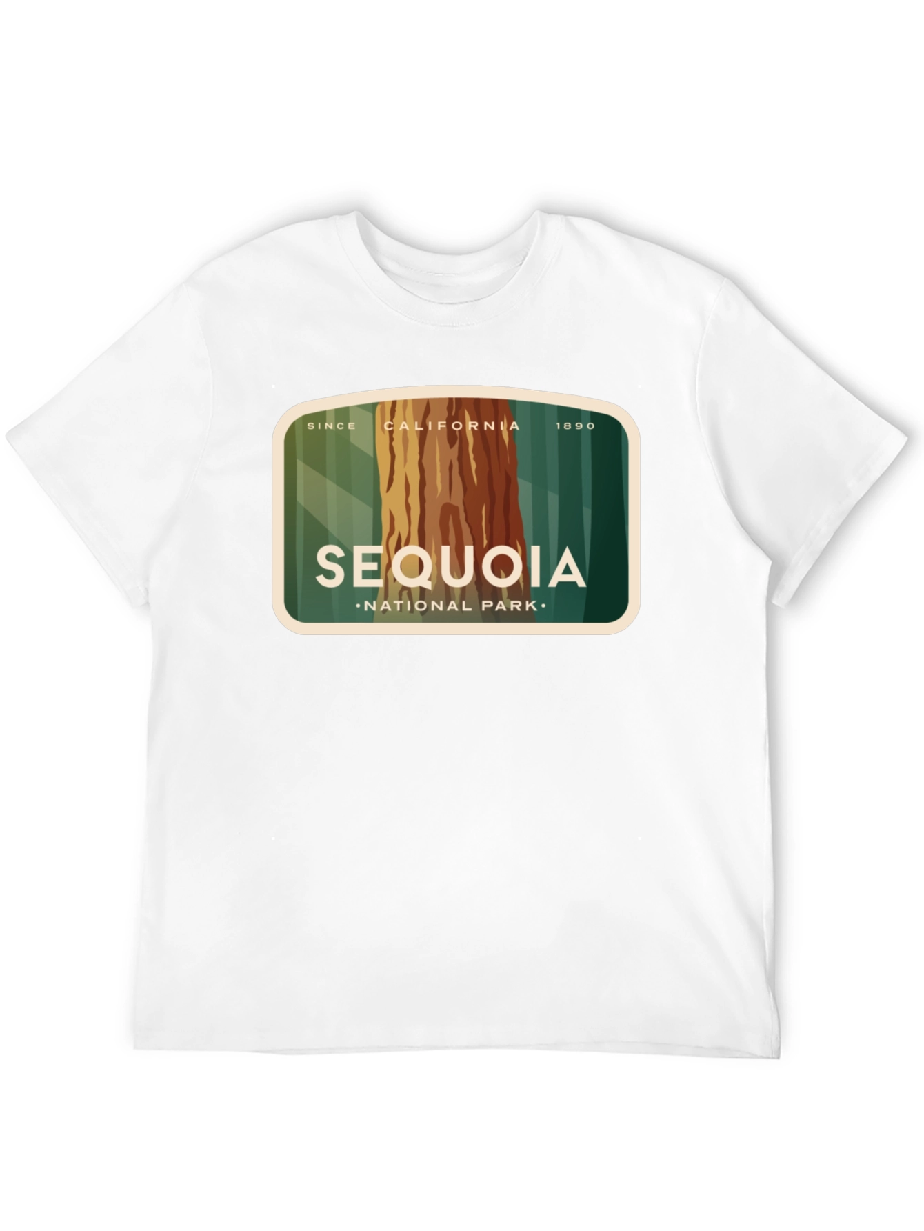 Sequoia National Park Graphic T-Shirt - Black