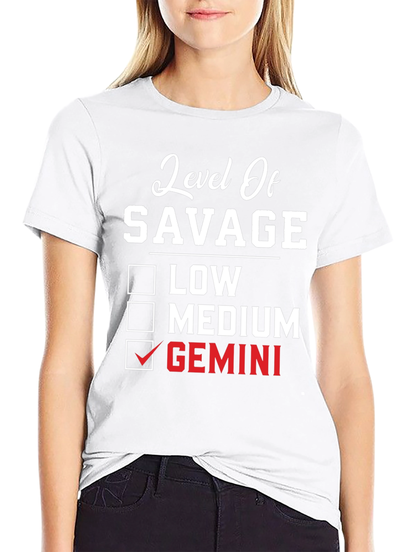 Level of Savage Gemini T-Shirt