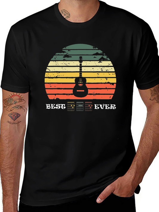 Best Guitar Ever Retro Graphic T-Shirt