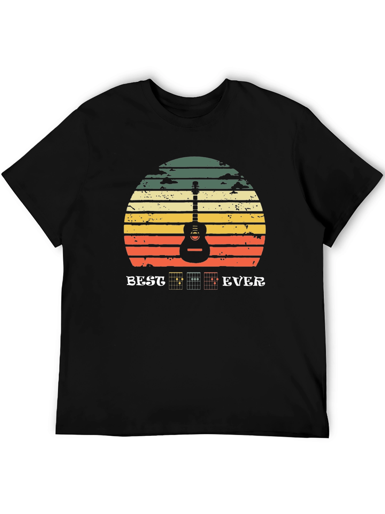 Best Guitar Ever Retro Graphic T-Shirt