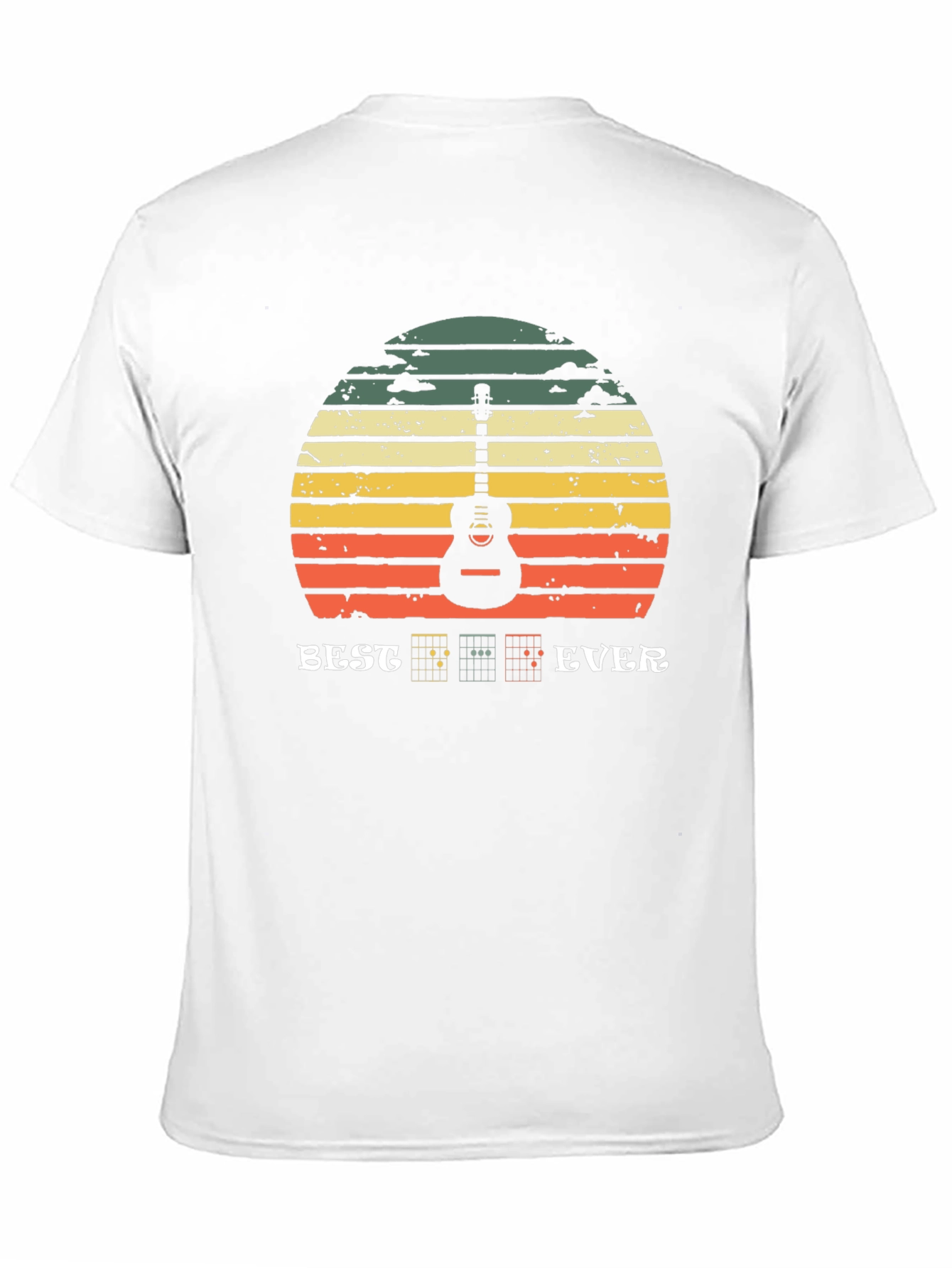 Best Guitar Ever Retro Graphic T-Shirt