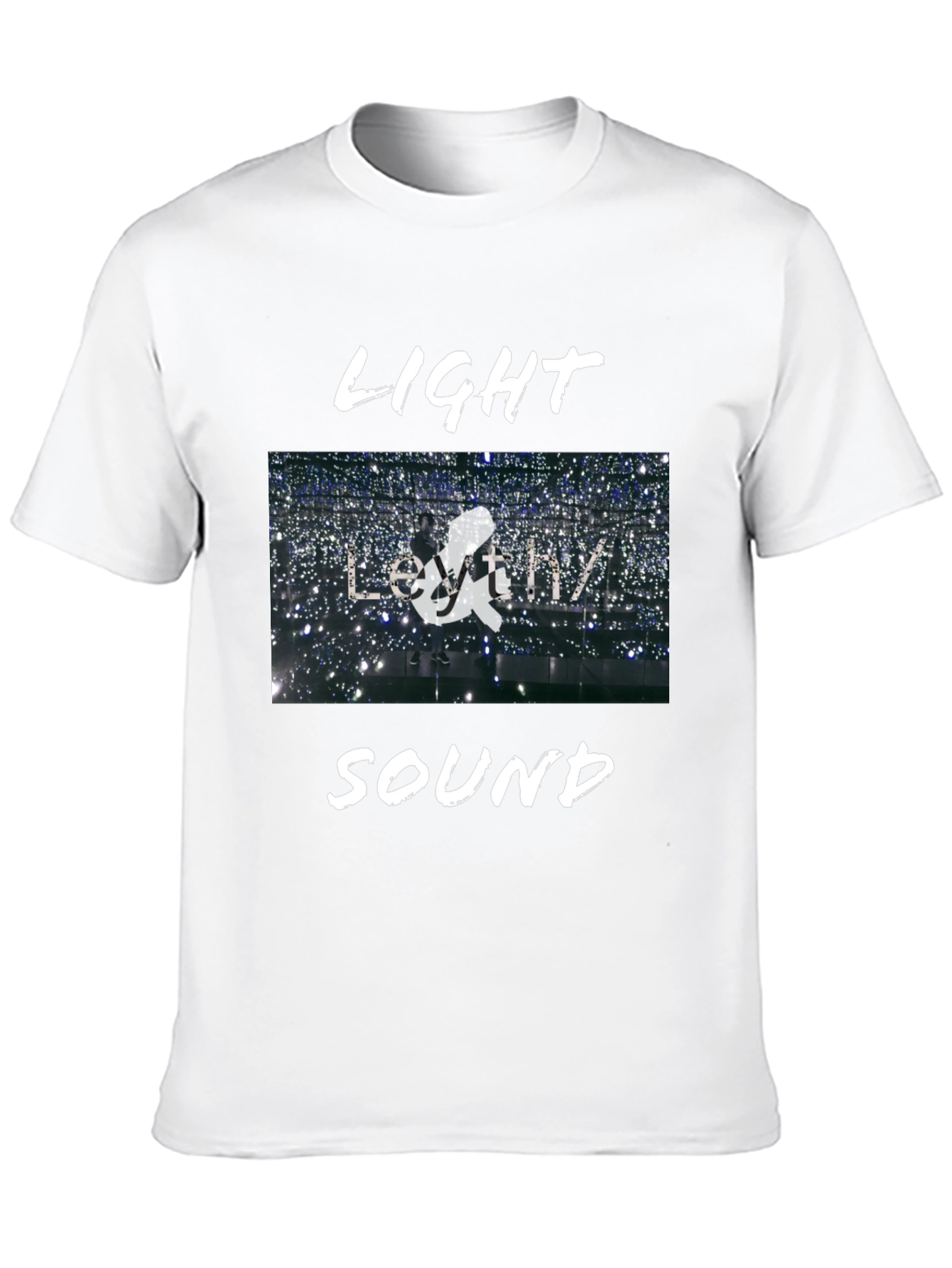 Light and Sound Graphic T-Shirt