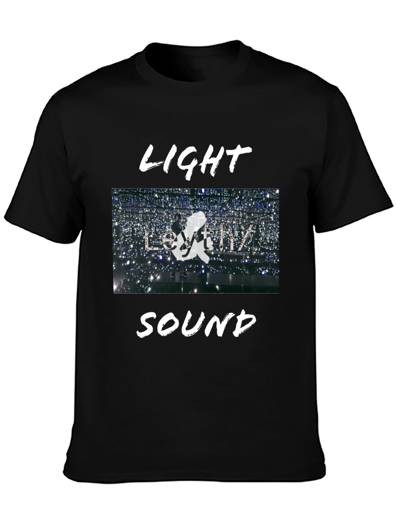 Light and Sound Graphic T-Shirt
