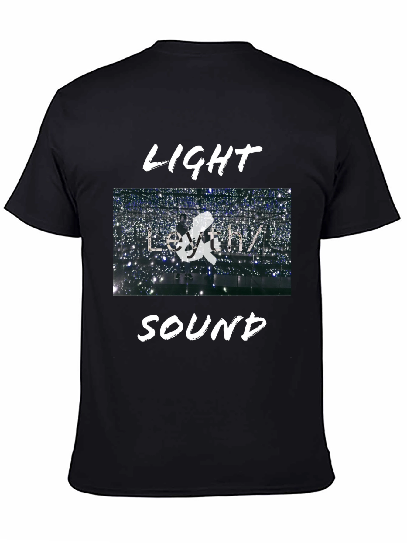 Light and Sound Graphic T-Shirt