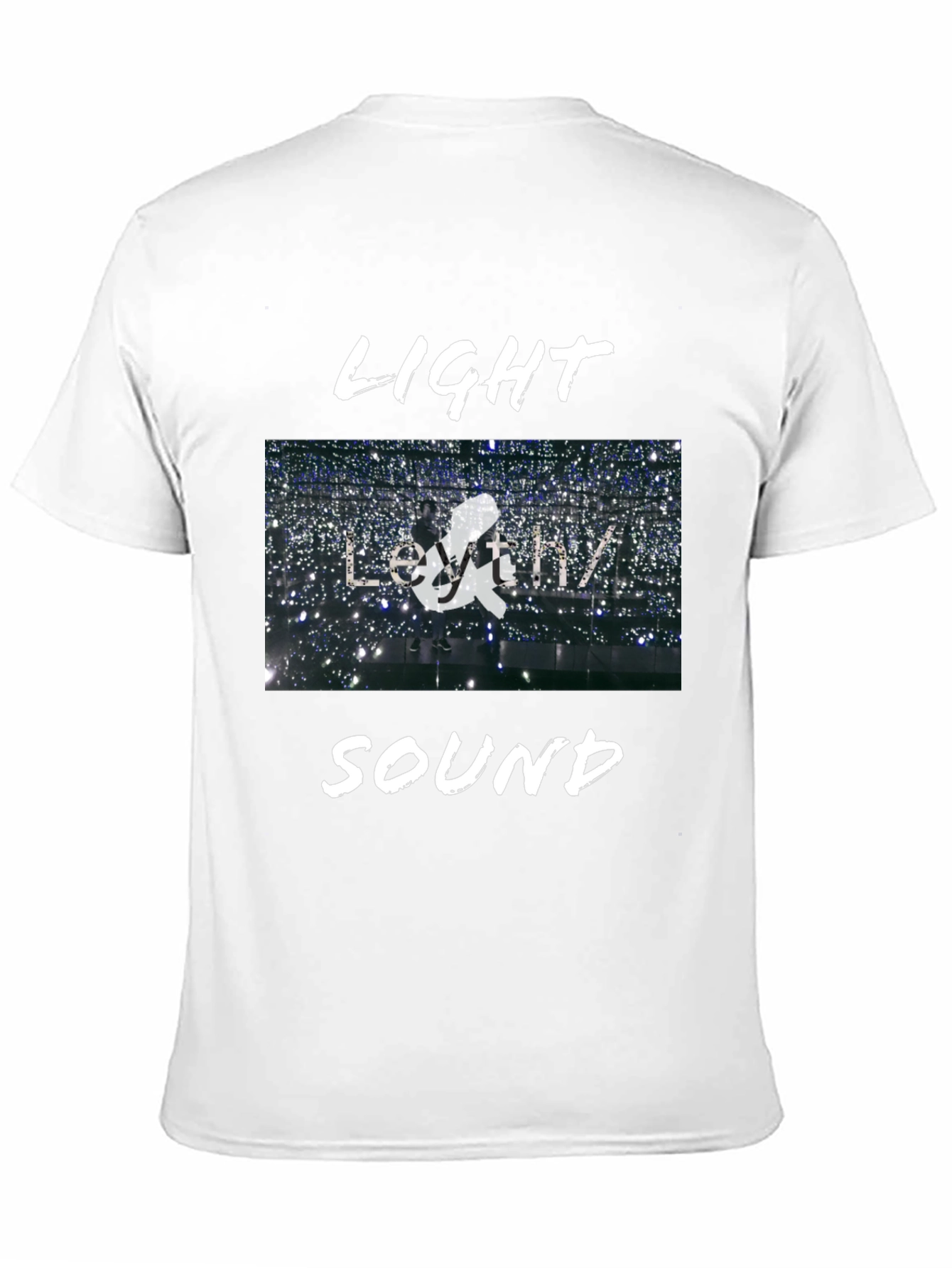 Light and Sound Graphic T-Shirt