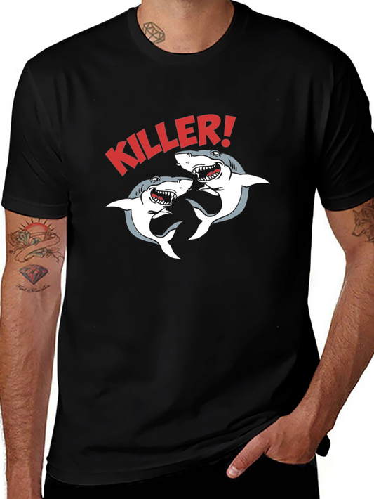 Killer Sharks Graphic T-Shirt