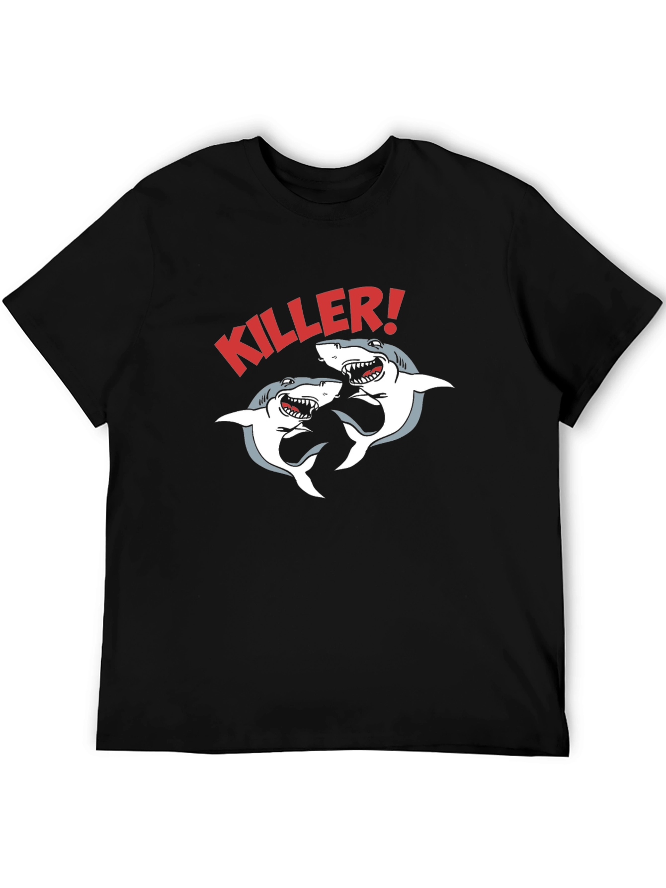 Killer Sharks Graphic T-Shirt