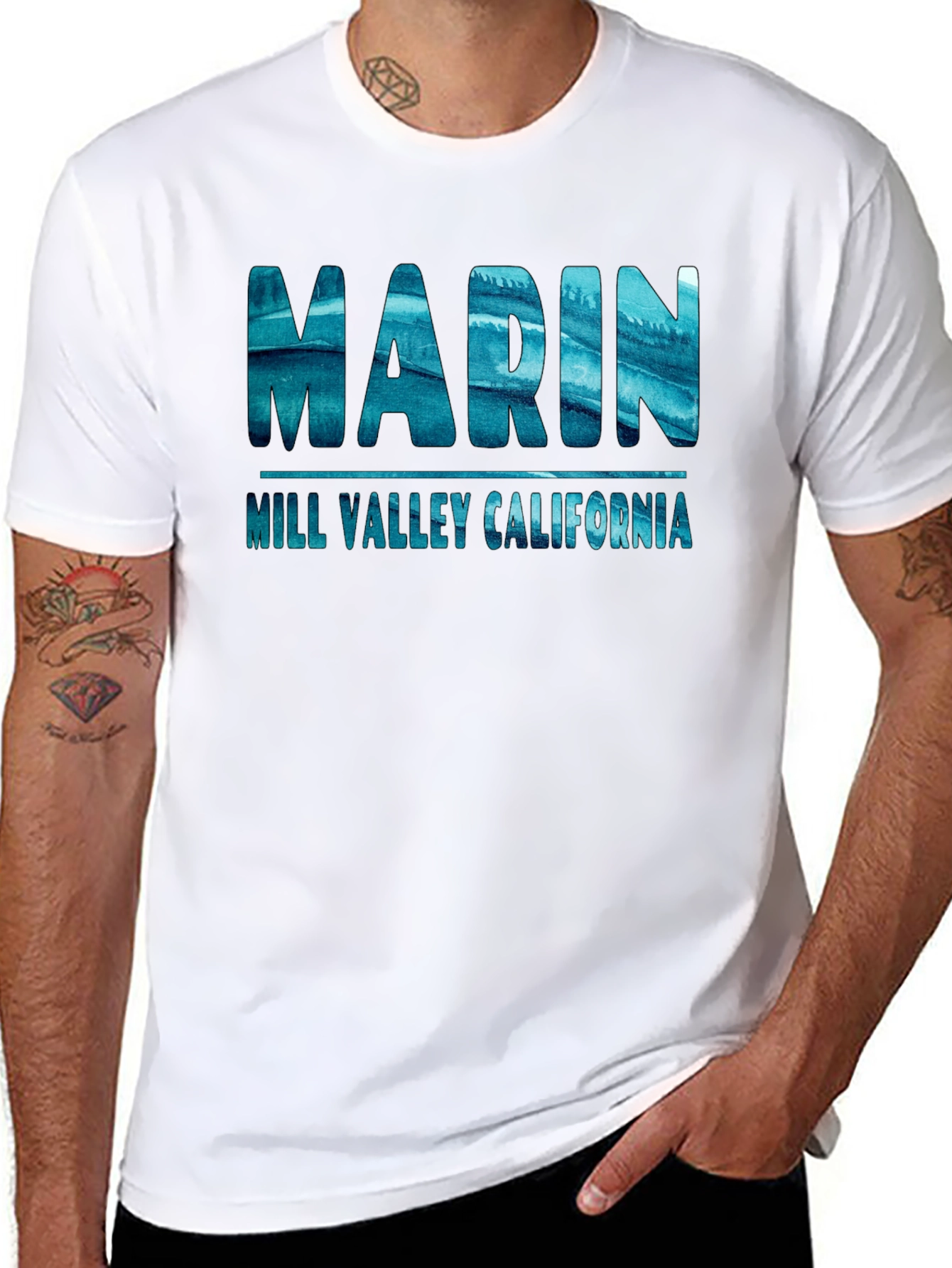 Marin California Mill Valley T-Shirt