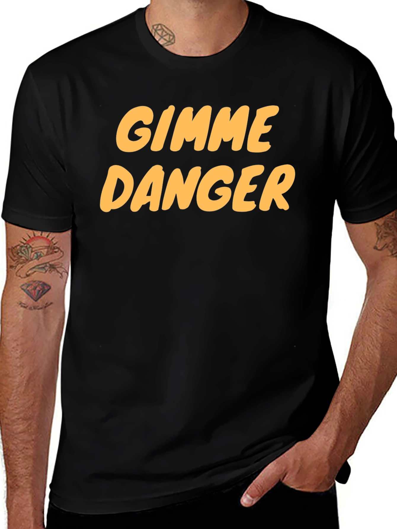 Gimme Danger Graphic T-Shirt - Rock & Roll Style