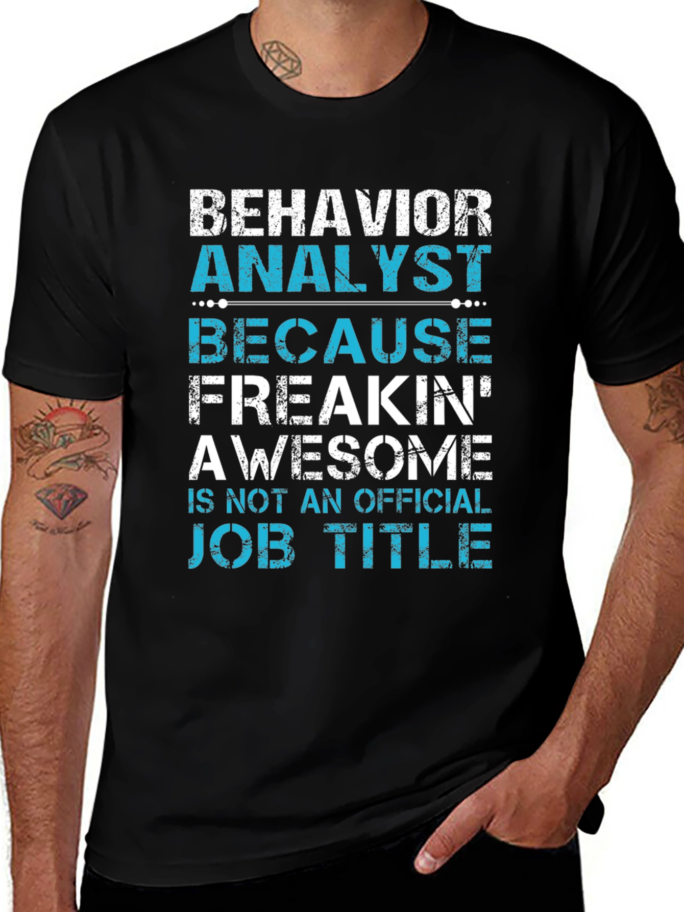 Behavior Analyst Job Title T-Shirt