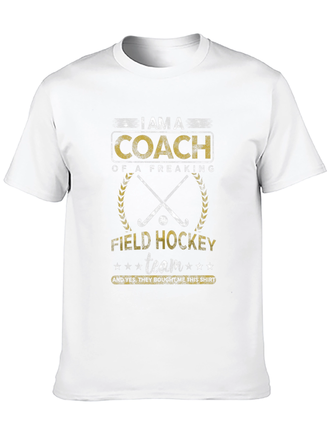 Field Hockey Coach Graphic T-Shirt - Team Gift