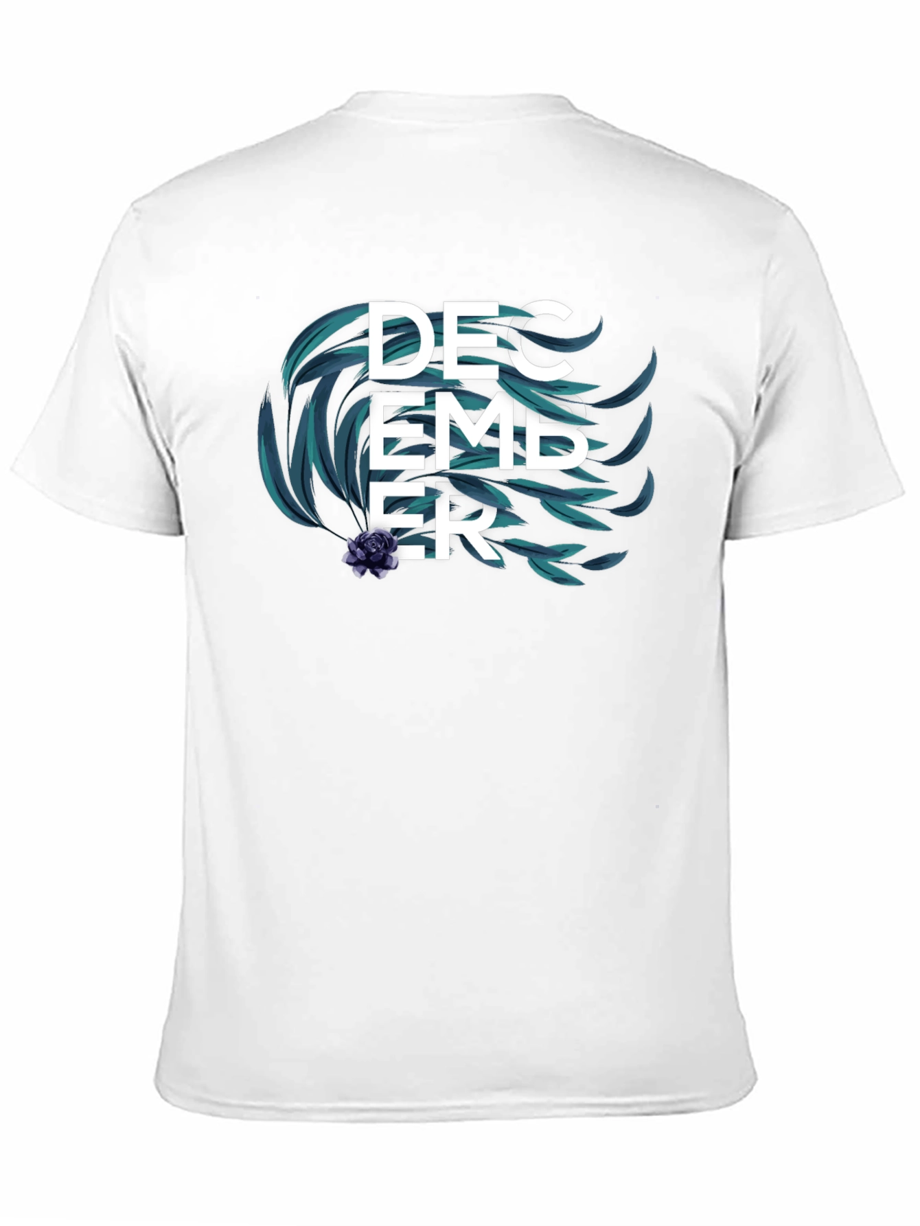 December Floral Mens T-Shirt