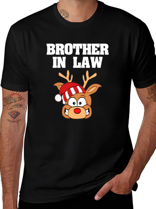 Brother In Law Reindeer Christmas T-Shirt