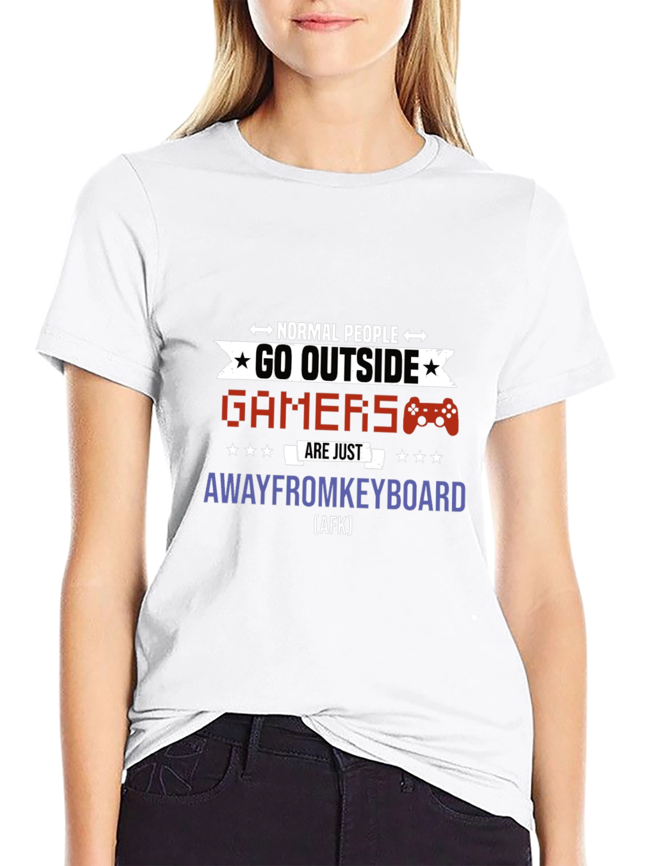 Gamers Away From Keyboard T-Shirt | Funny Graphic Tee