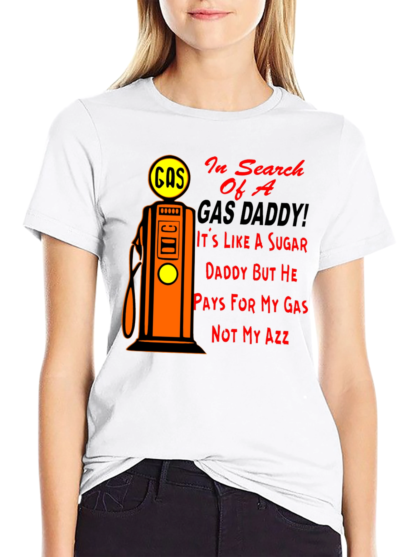 Gas Daddy Humor T-Shirt - Funny Graphic Tee